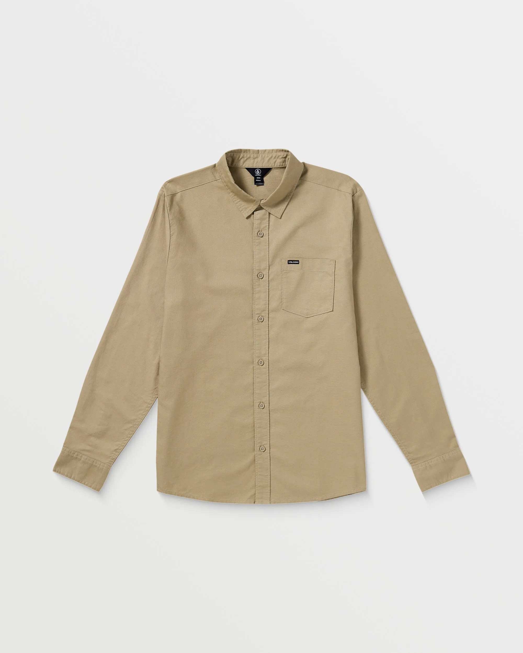 Orion Long Sleeve Shirt - Khaki sold by Volcom