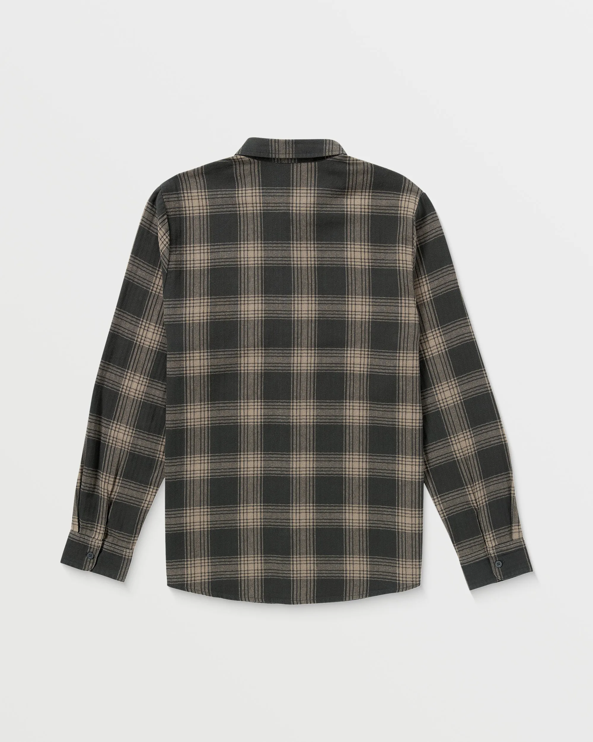 Loreto Flannel Long Sleeve Shirt - Stealth sold by Volcom product image thumbnail 2