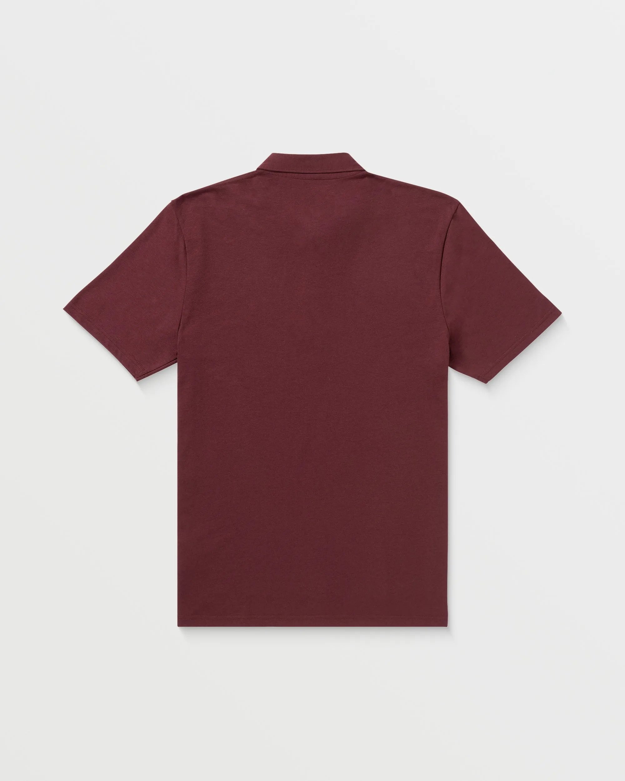 Banger Short Sleeve Polo Shirt - Merlot sold by Volcom product image thumbnail 2