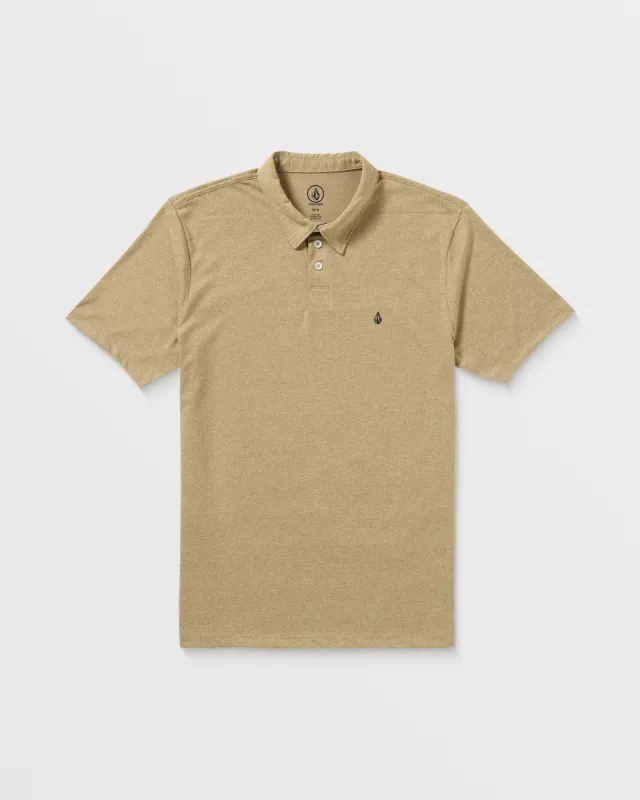 Wrecker Mt Polo Shirt - Dark Khaki sold by Volcom