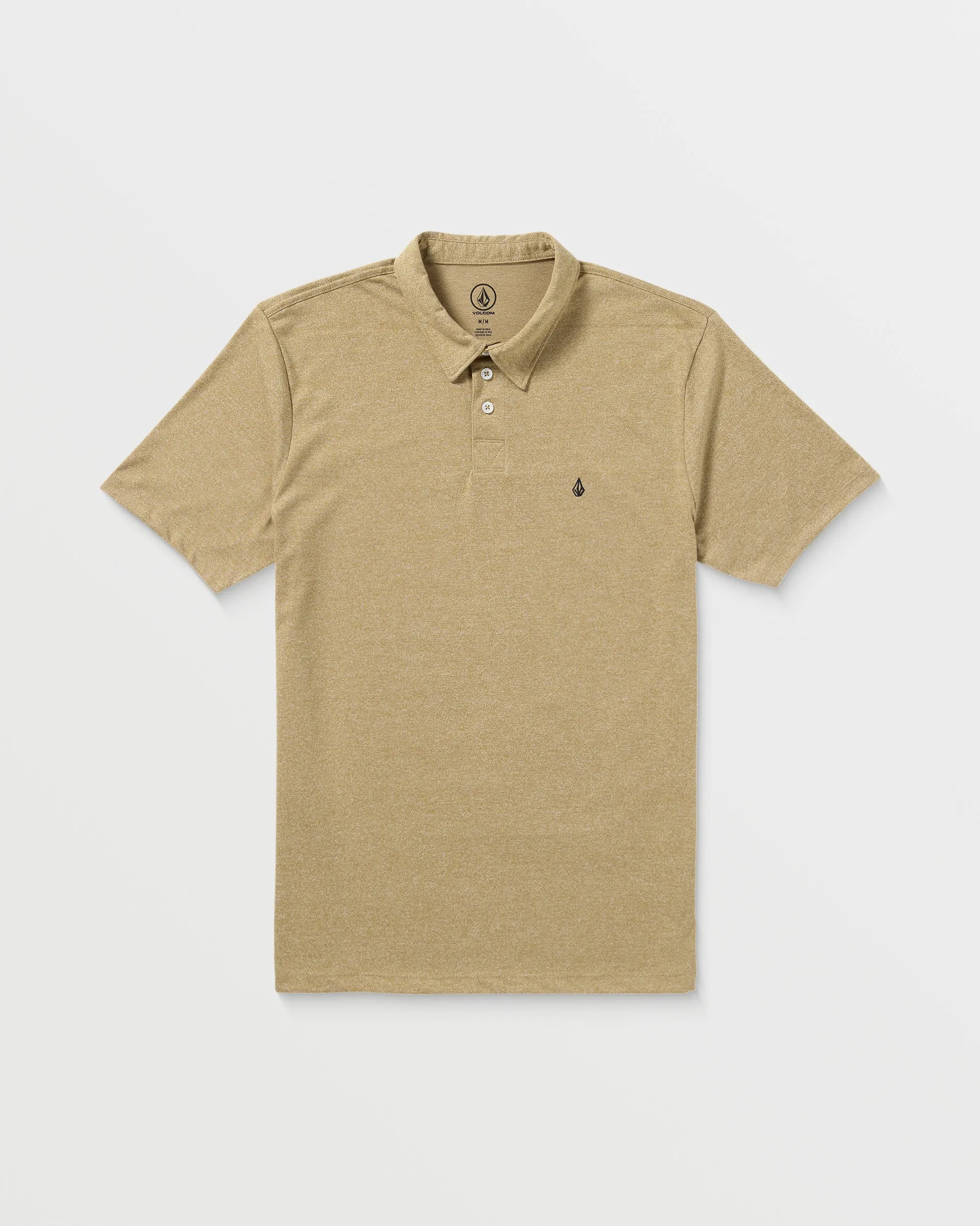Wrecker Mt Polo Shirt - Dark Khaki sold by Volcom