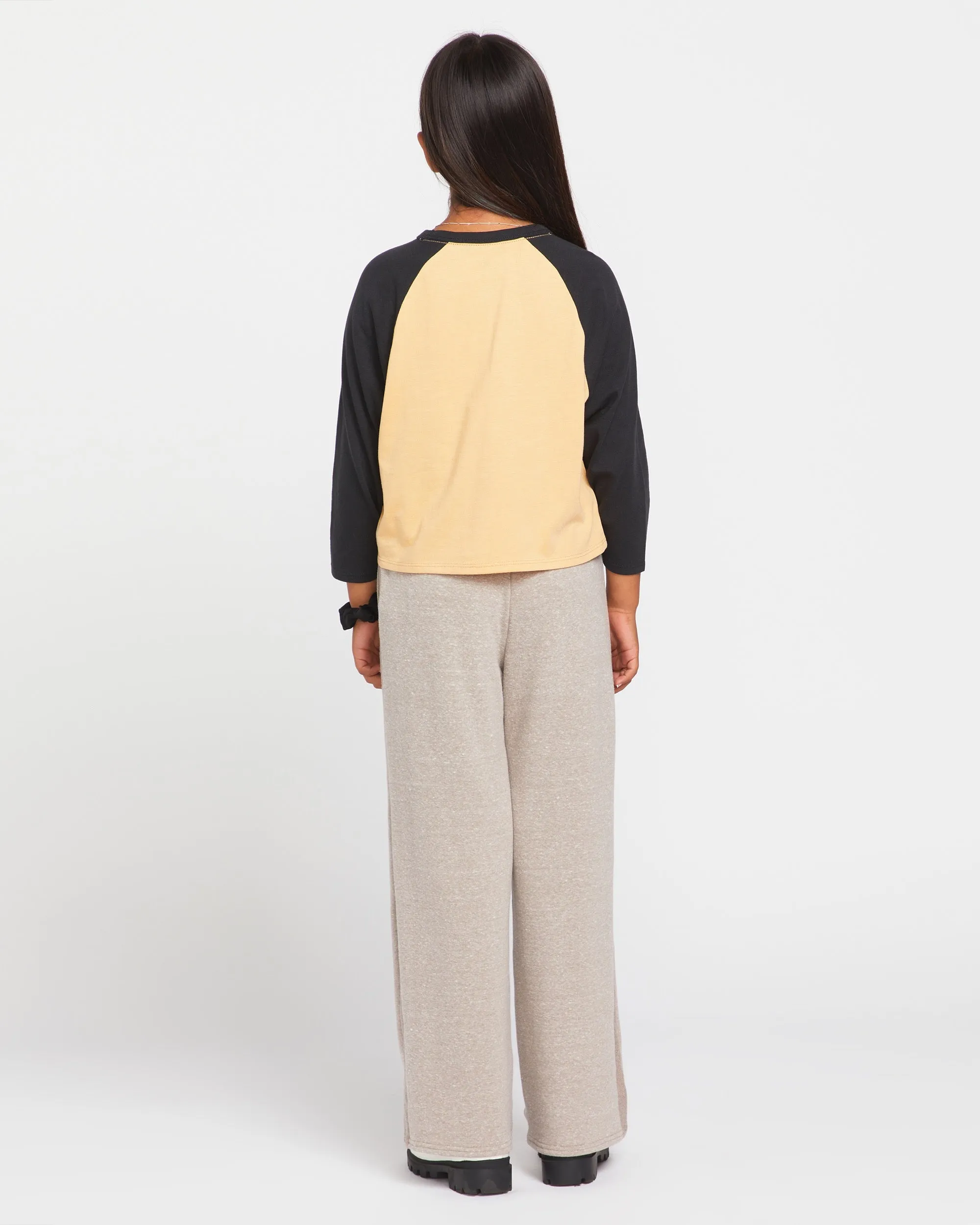 Big Girls Pitch Me Long Sleeve Tee - Sand sold by Volcom product image thumbnail 3