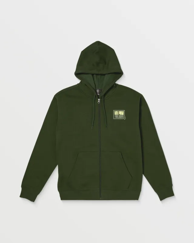 Roundabout Zip Fleece Hoodie - Duffle Bag sold by Volcom