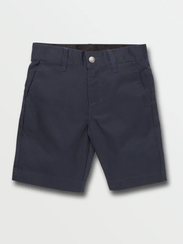 Little Boys Vmonty Shorts - Dark Navy sold by Volcom