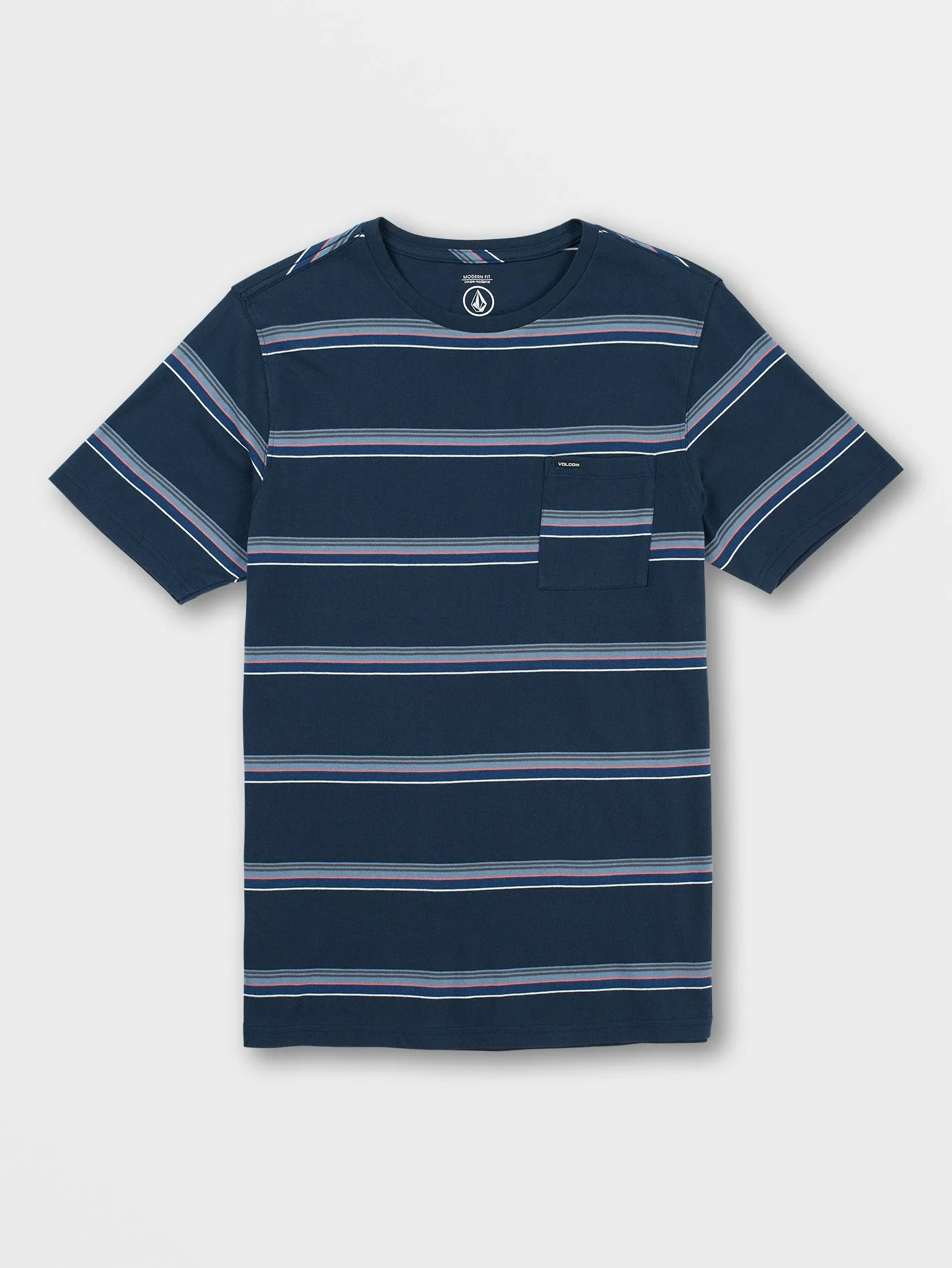 Outstoned Crew Short Sleeve Shirt - Navy sold by Volcom product image thumbnail 2