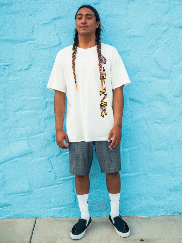 Sea Punk Lse Short Sleeve Tee - Off White made by Volcom