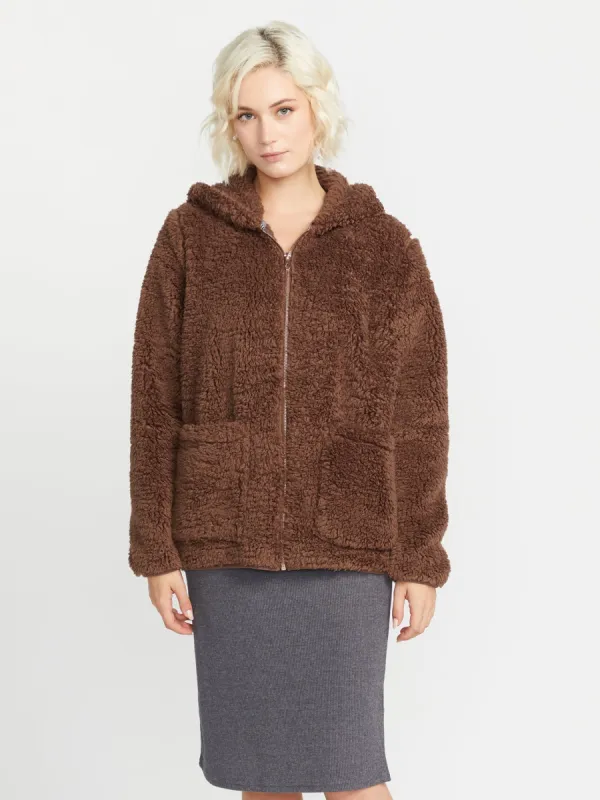 Lived in Lounge Phuz Up Jacket - Chocolate sold by Volcom