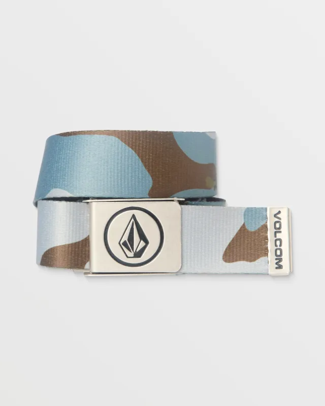 Stone Strapped Web Belt - Camouflage sold by Volcom