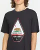 Californeye-Eh Short Sleeve Tee - Washed Black Heather sold by Volcom