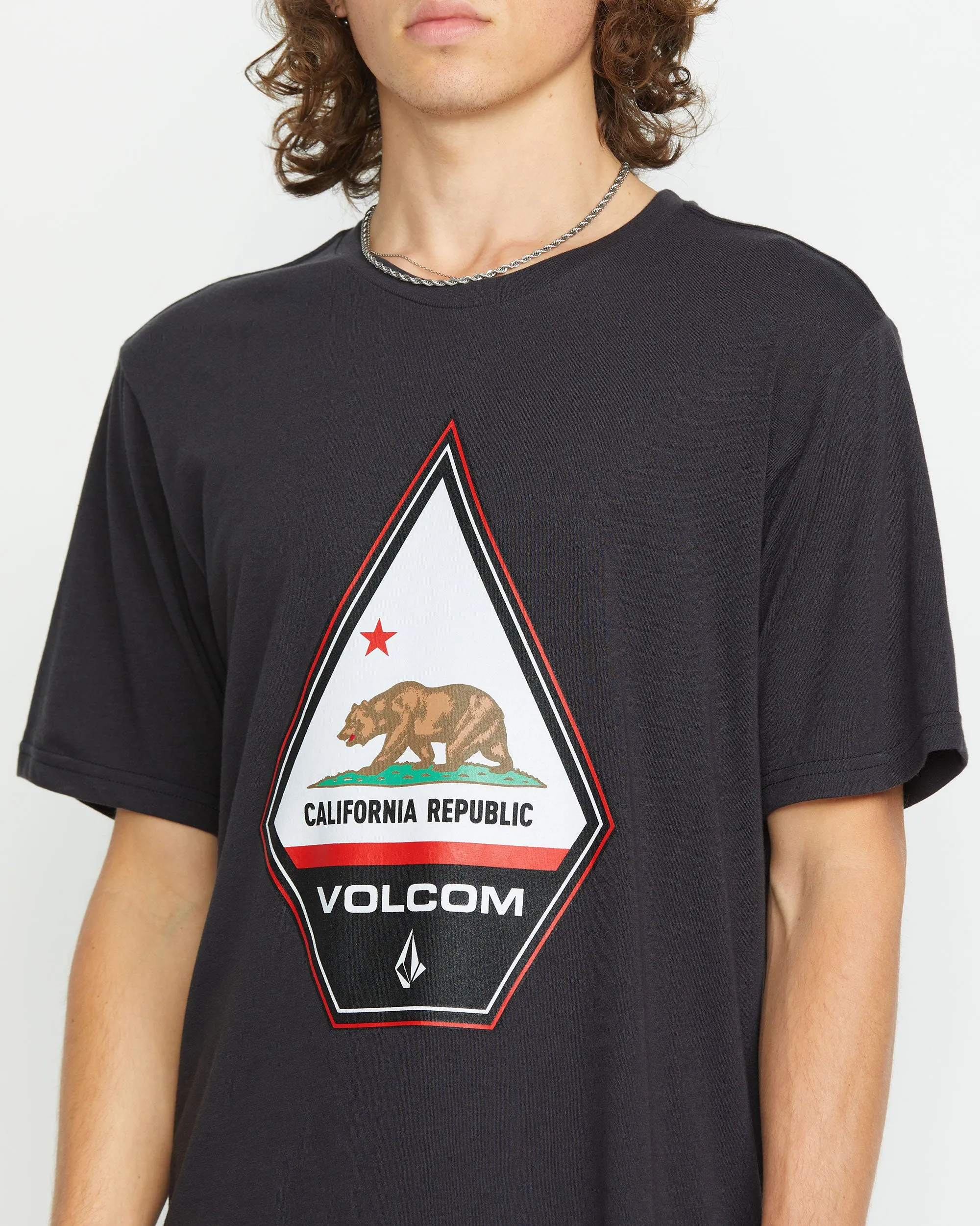 Californeye-Eh Short Sleeve Tee - Washed Black Heather sold by Volcom product image thumbnail 5