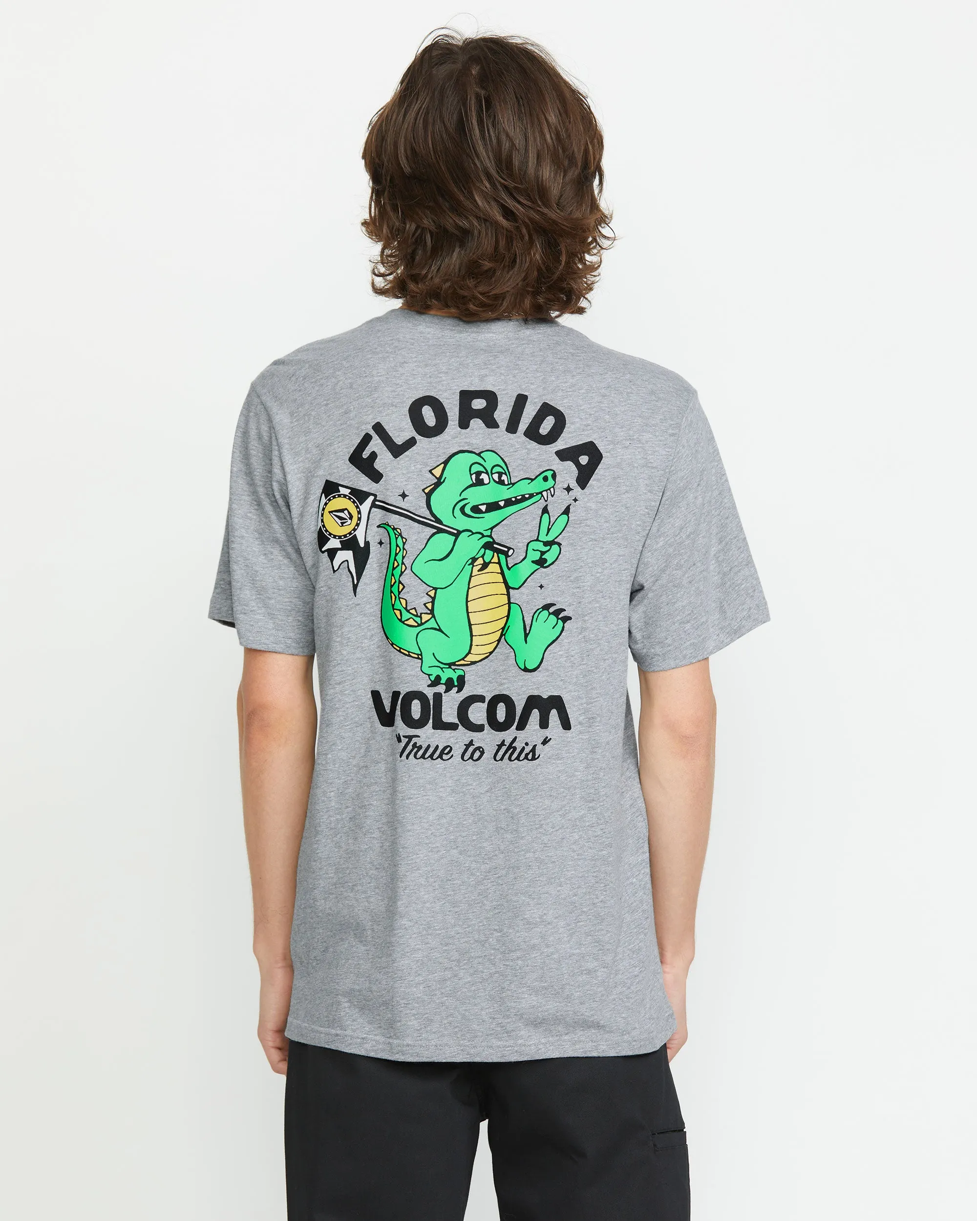 Gatornation Short Sleeve Tee - Heather Grey sold by Volcom product image thumbnail 2