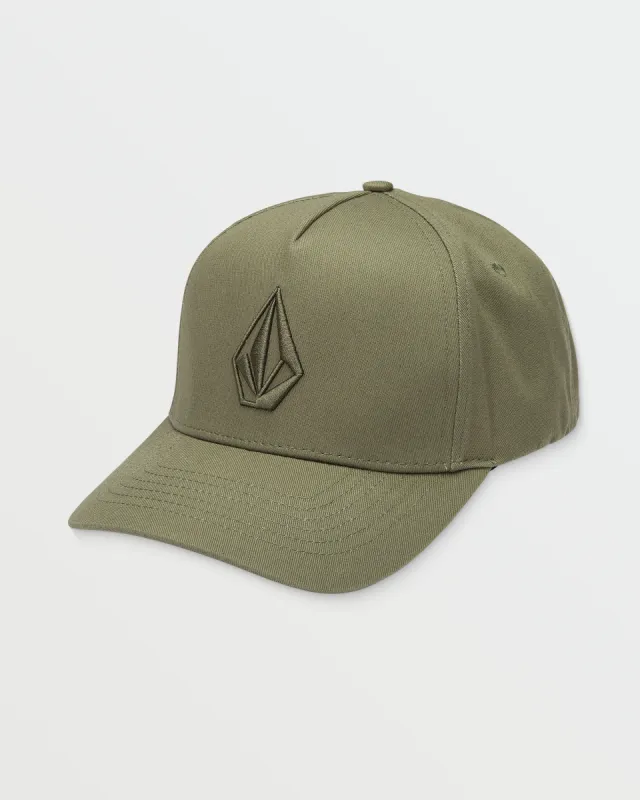 Embossed Stone Adjustable Hat - Light Olive sold by Volcom
