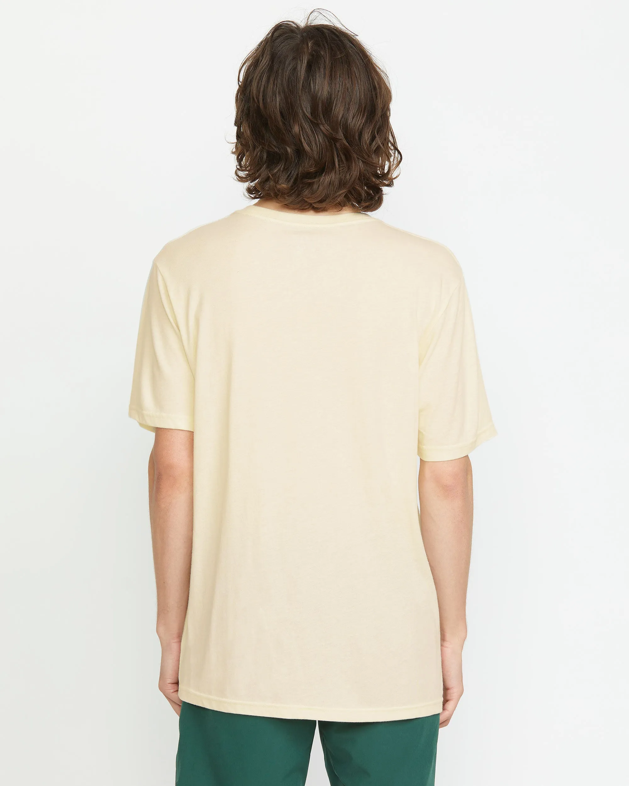 Stone Buckle Short Sleeve Tee - Off White Heather sold by Volcom product image thumbnail 2