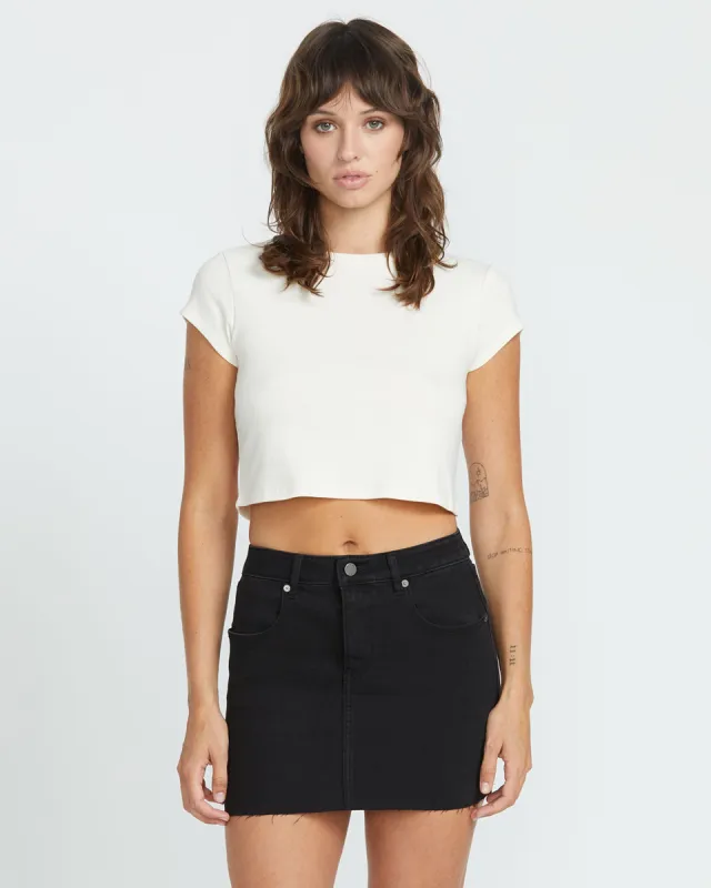 Dropping In Skirt - Black sold by Volcom