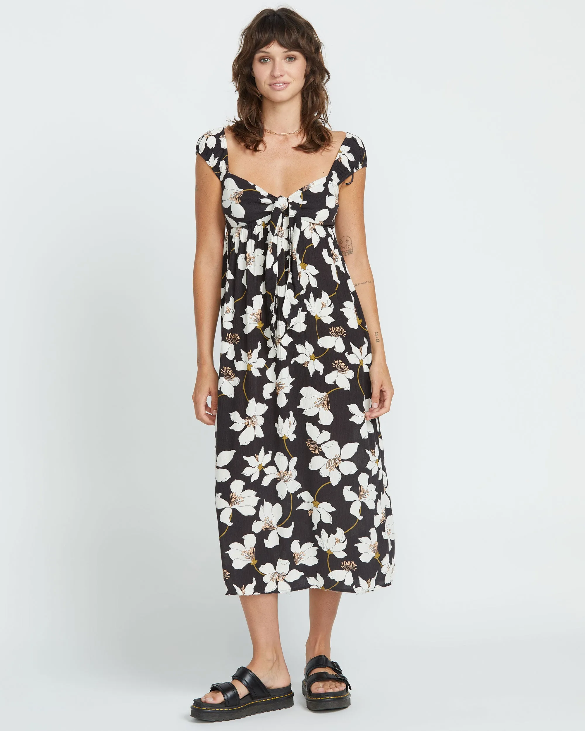 Shore Shackin Dress - Black sold by Volcom