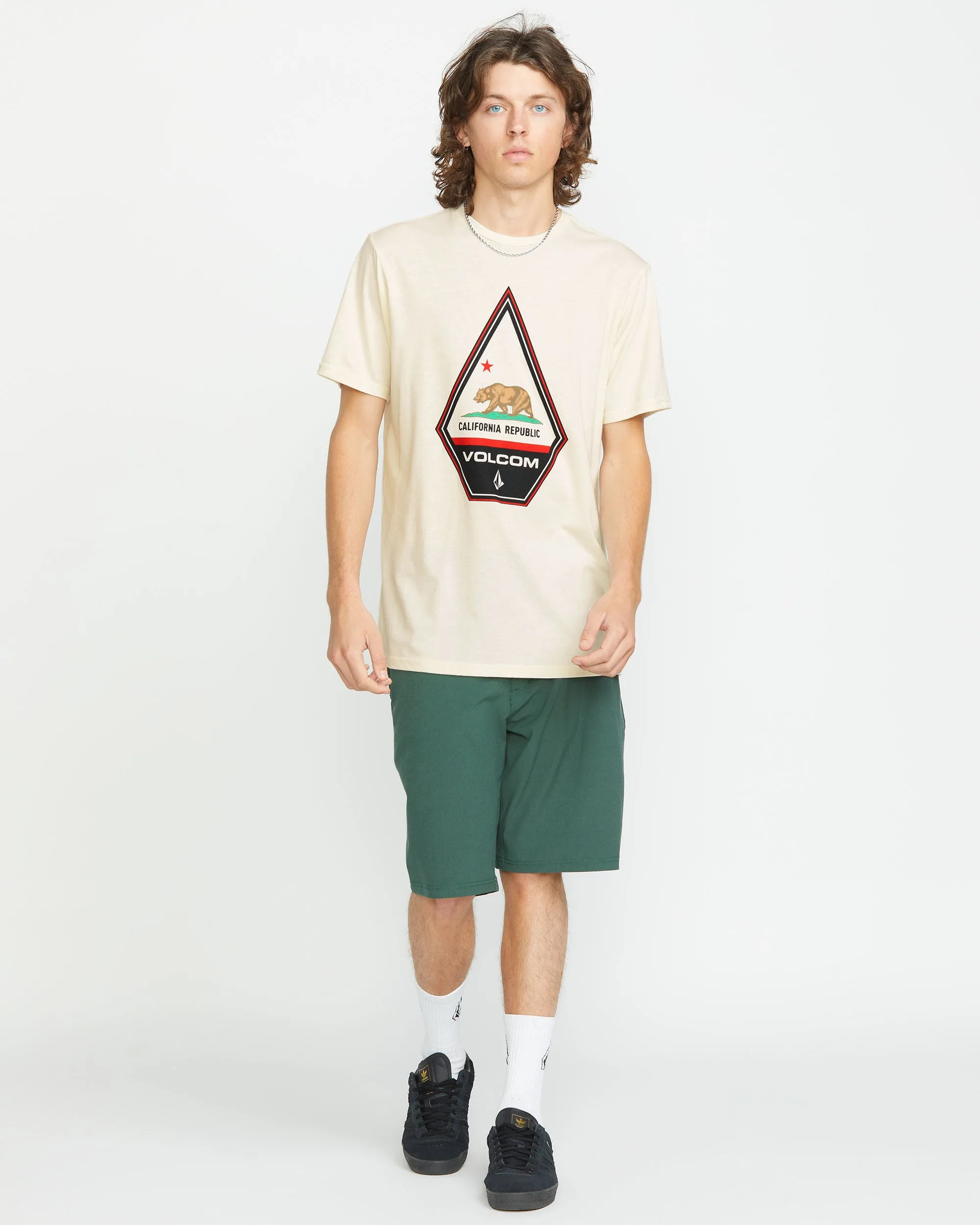 Californeye-Eh Short Sleeve Tee - Off White Heather sold by Volcom product image thumbnail 5