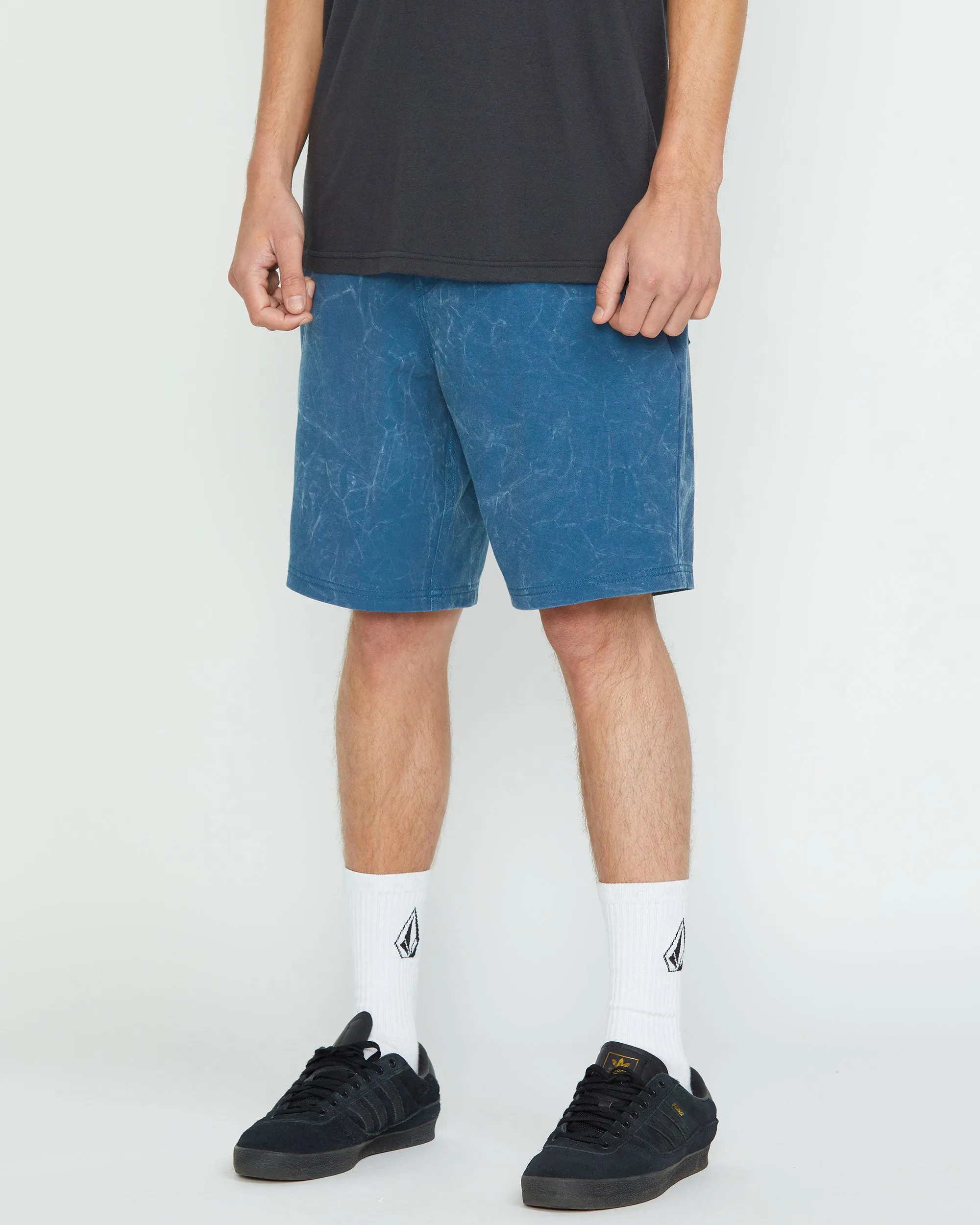 Stone Faded Hybrid Shorts - Deep Blue sold by Volcom product image thumbnail 4