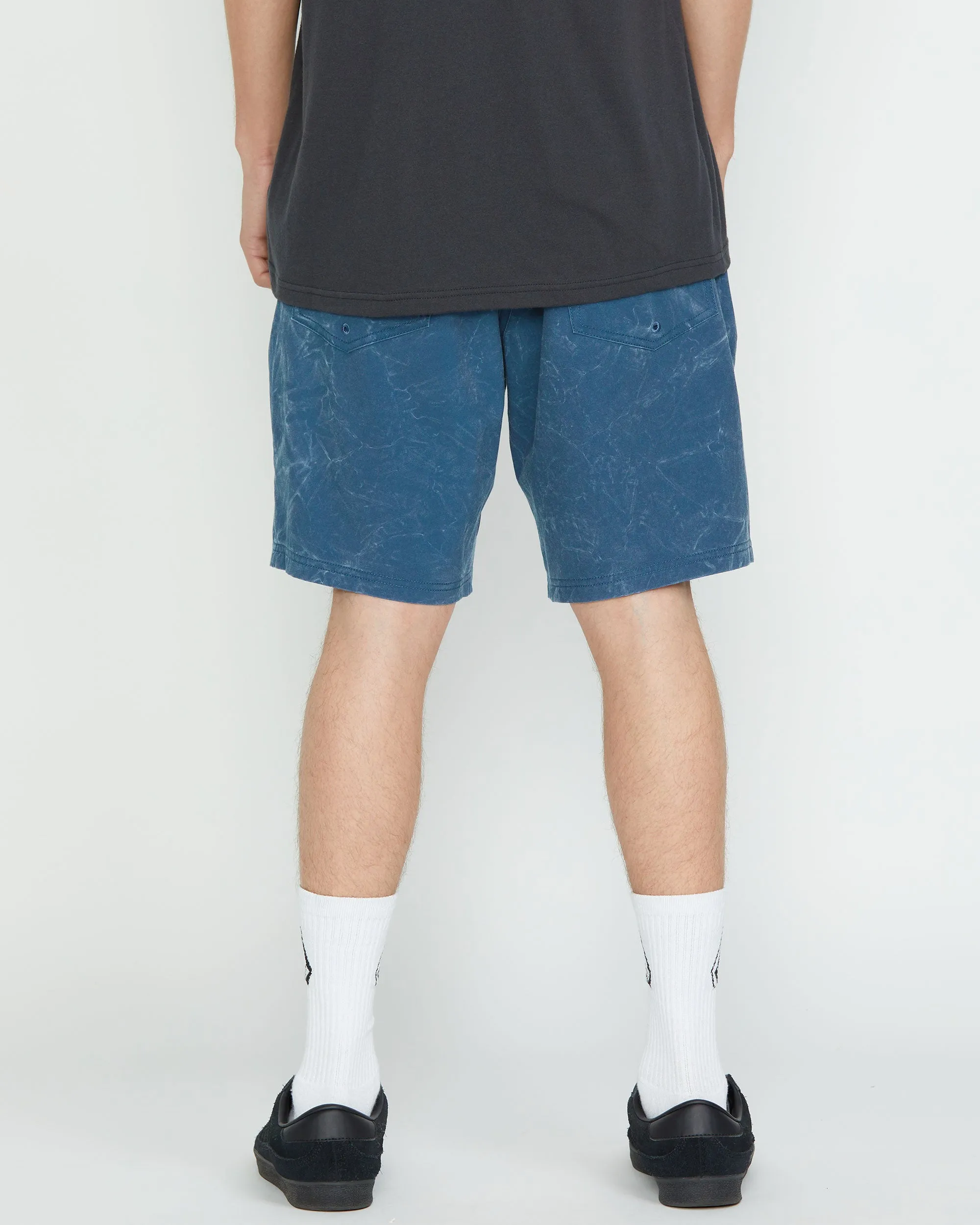 Stone Faded Hybrid Shorts - Deep Blue sold by Volcom product image thumbnail 3