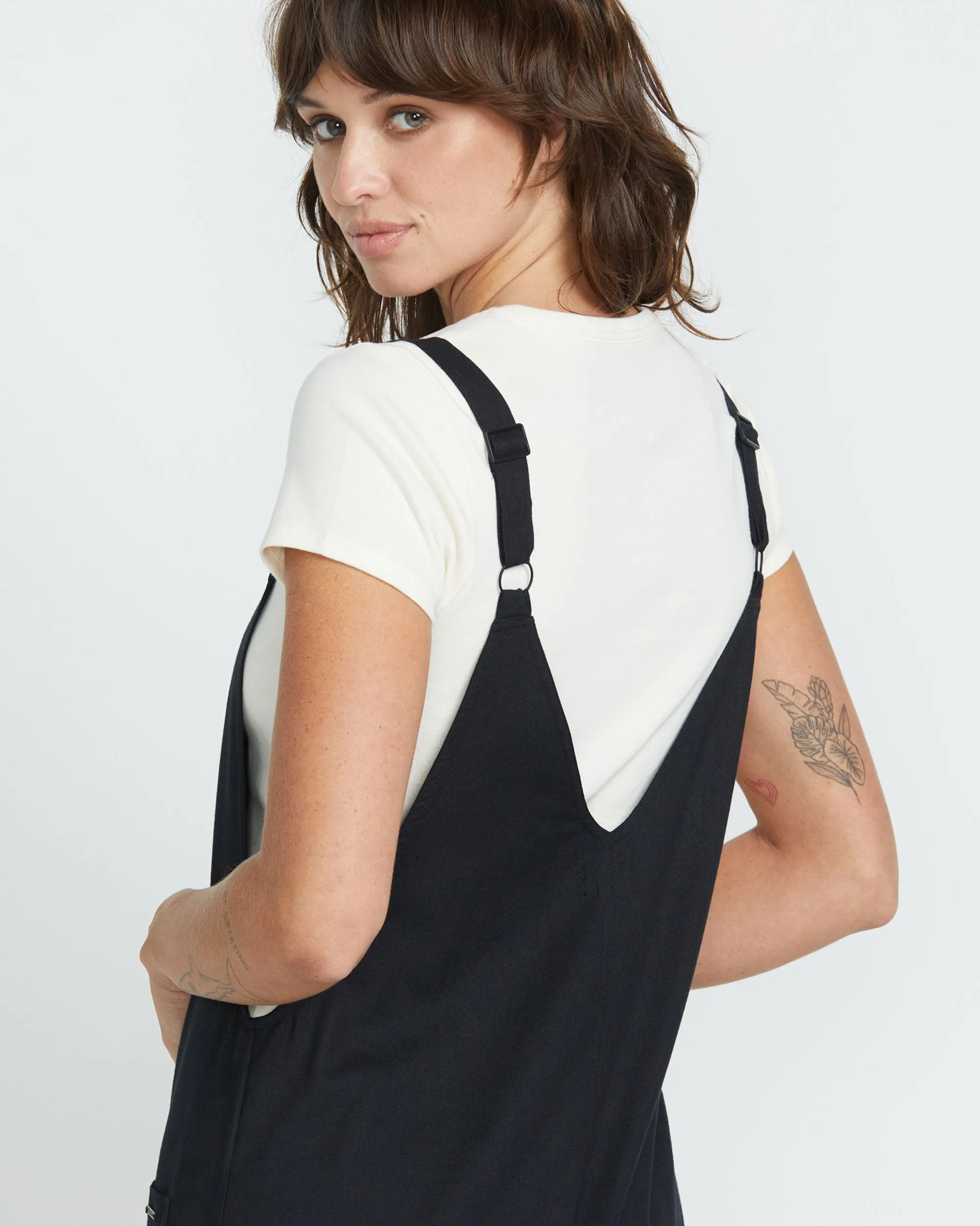 Stone Strut Romper - Black sold by Volcom product image thumbnail 4
