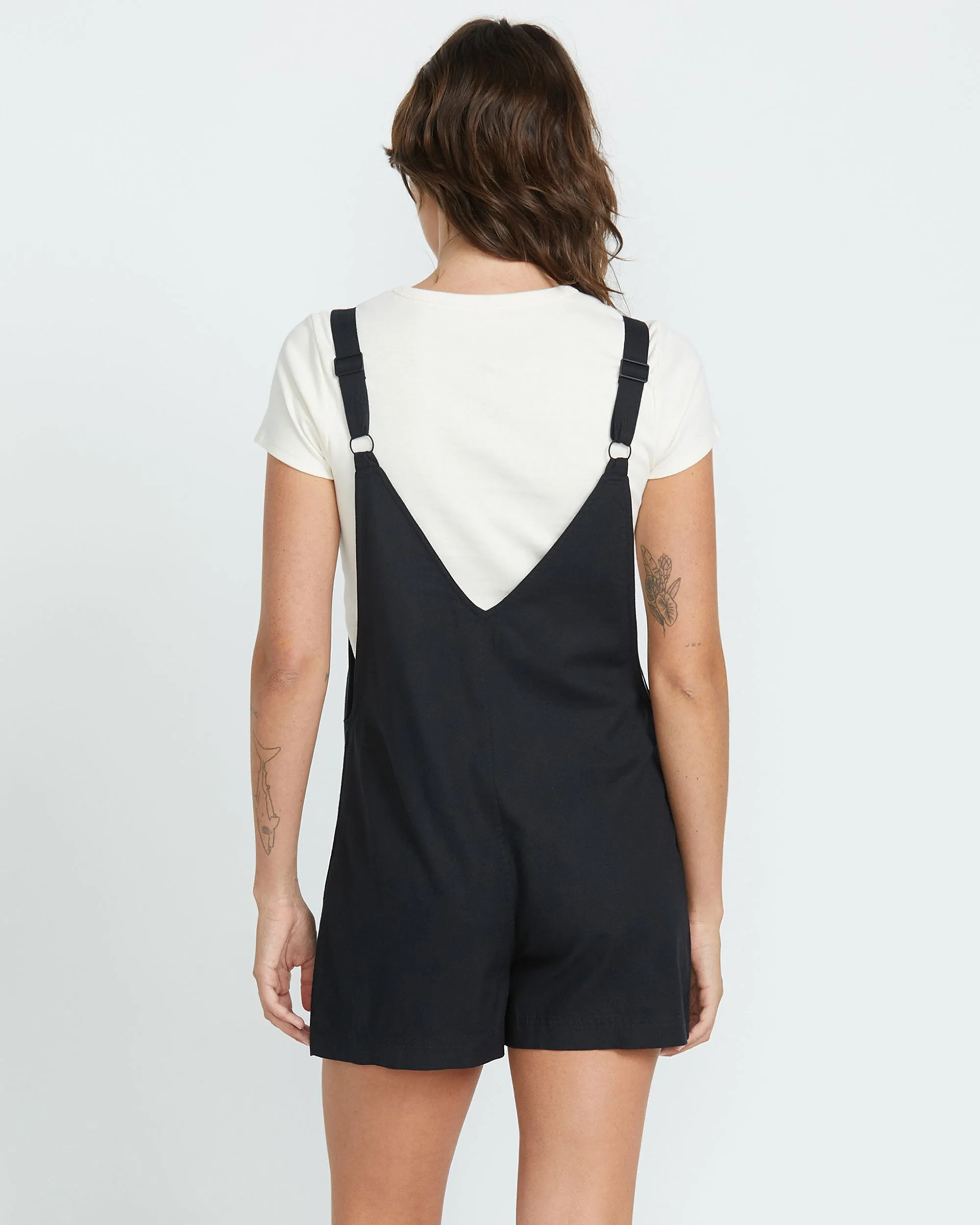 Stone Strut Romper - Black sold by Volcom product image thumbnail 2