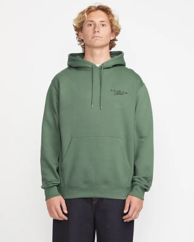 Calmstone Pullover Hoodie - Light Olive sold by Volcom
