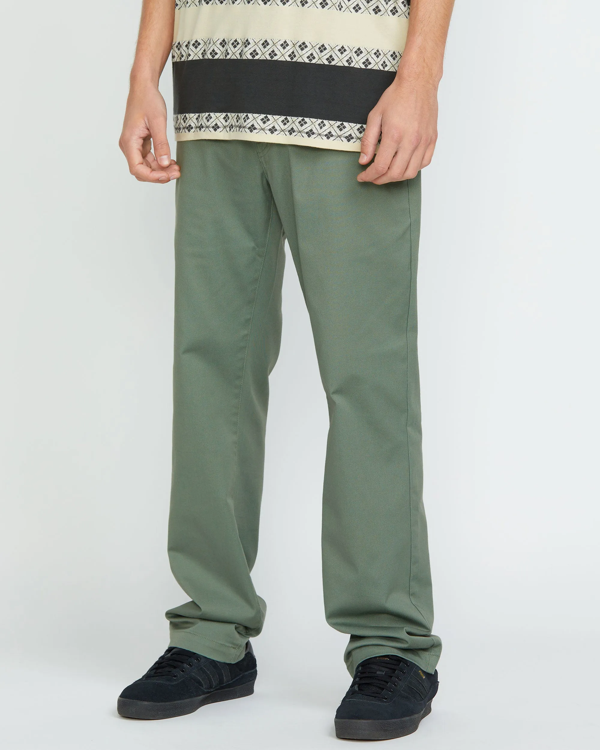 Frickin Modern Stretch Pants - Light Olive sold by Volcom product image thumbnail 5