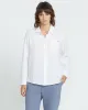 Lived in Lounge Button Up Long Sleeve - White sold by Volcom
