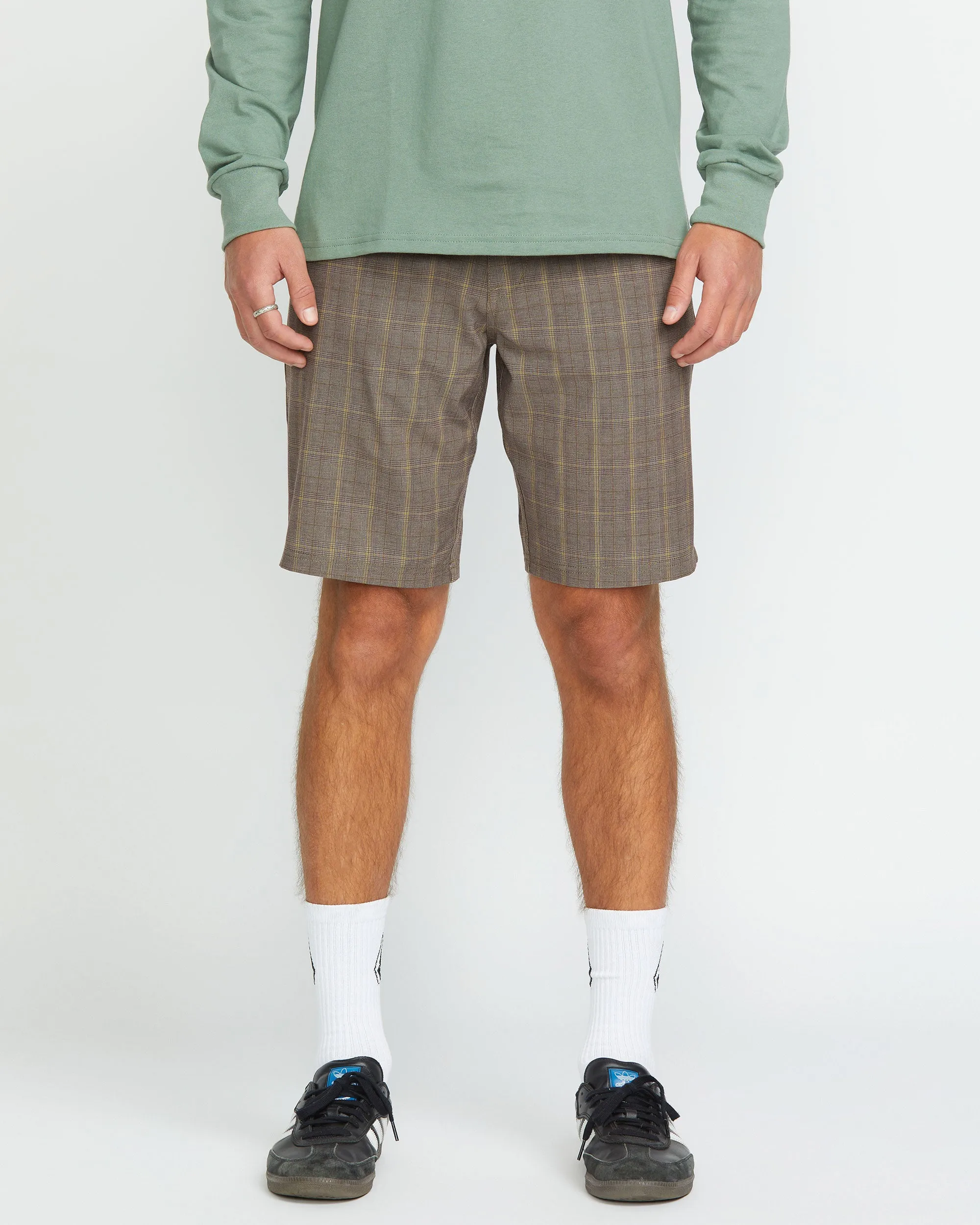 Mix Frickin Cross Shred Shorts - Dark Khaki sold by Volcom