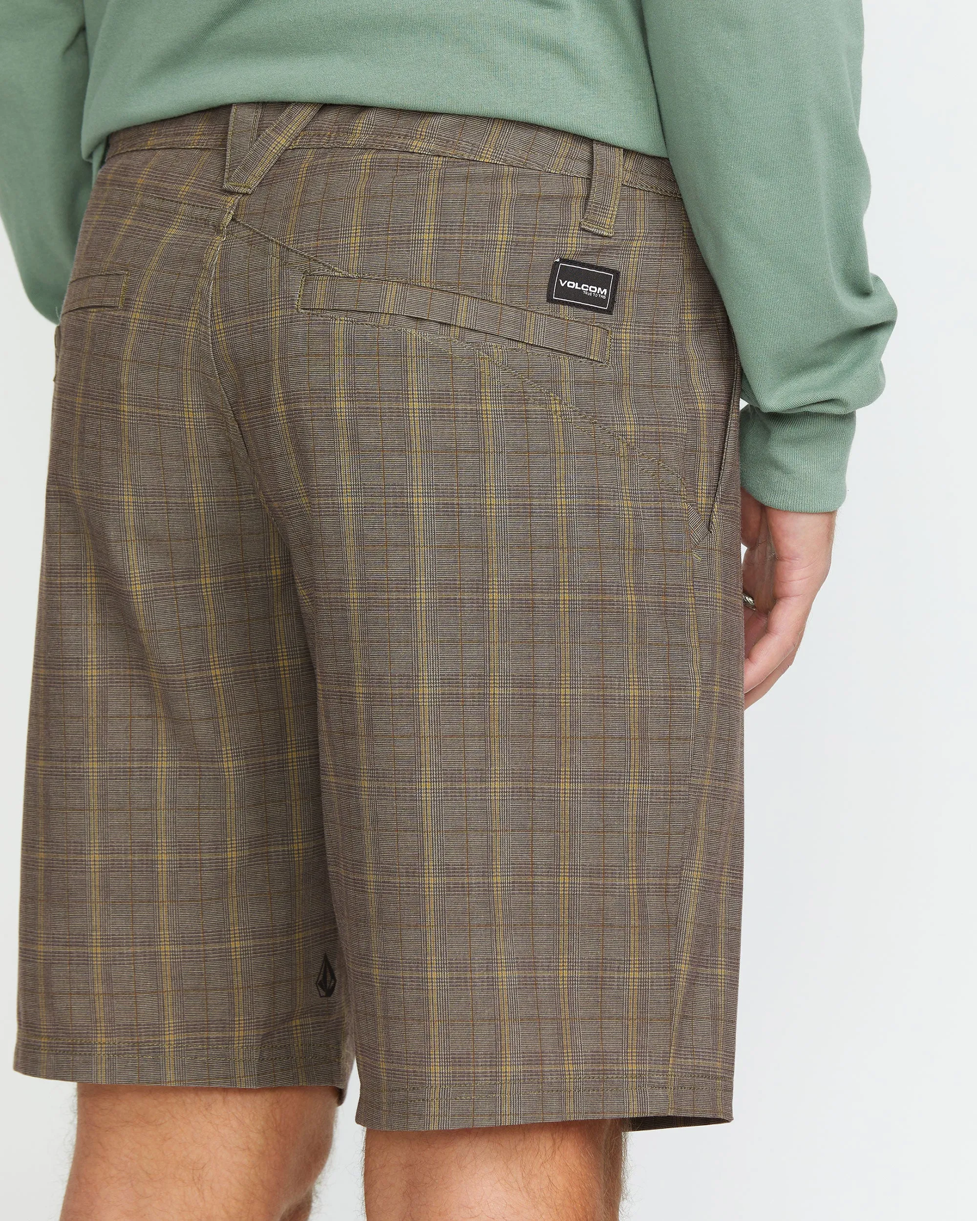 Mix Frickin Cross Shred Shorts - Dark Khaki sold by Volcom product image thumbnail 5