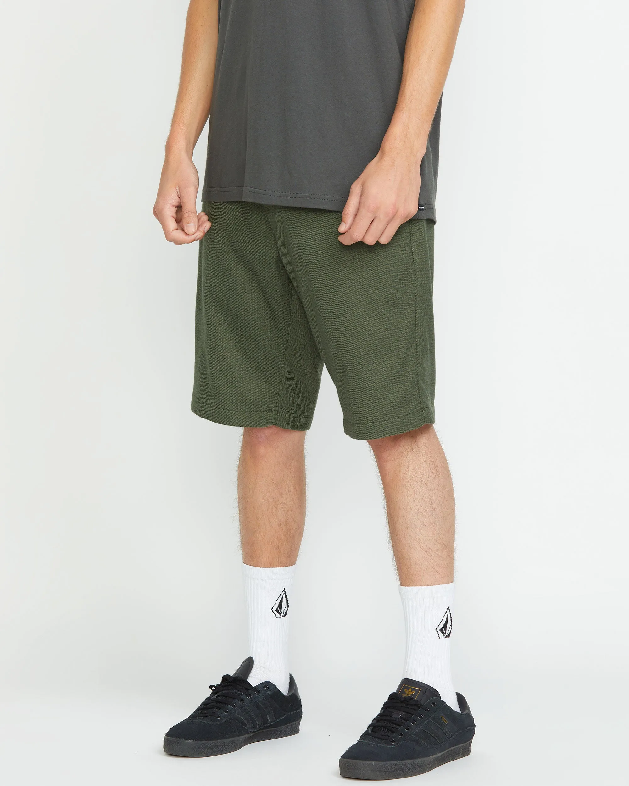 Frickin Modern Stretch Shorts - Squadron Green sold by Volcom product image thumbnail 4