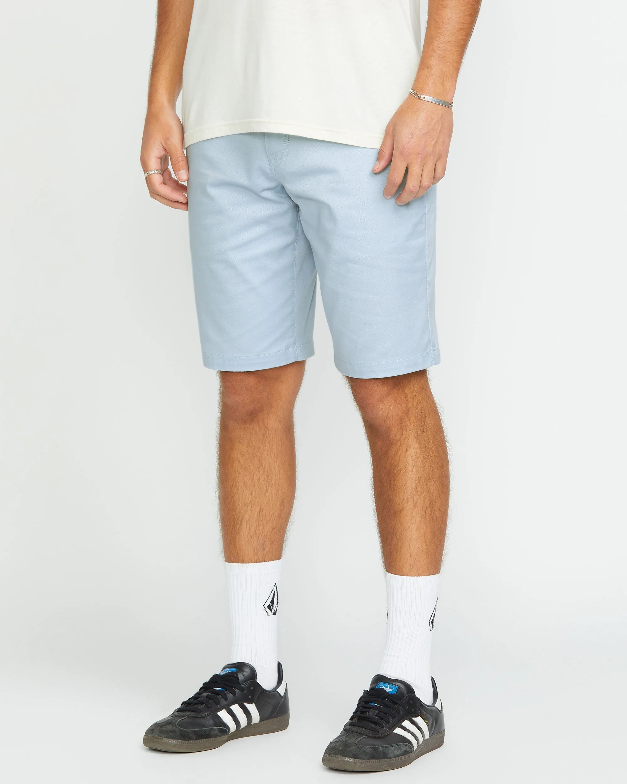 Frickin Modern Stretch Shorts - Carolina Blue sold by Volcom product image thumbnail 4