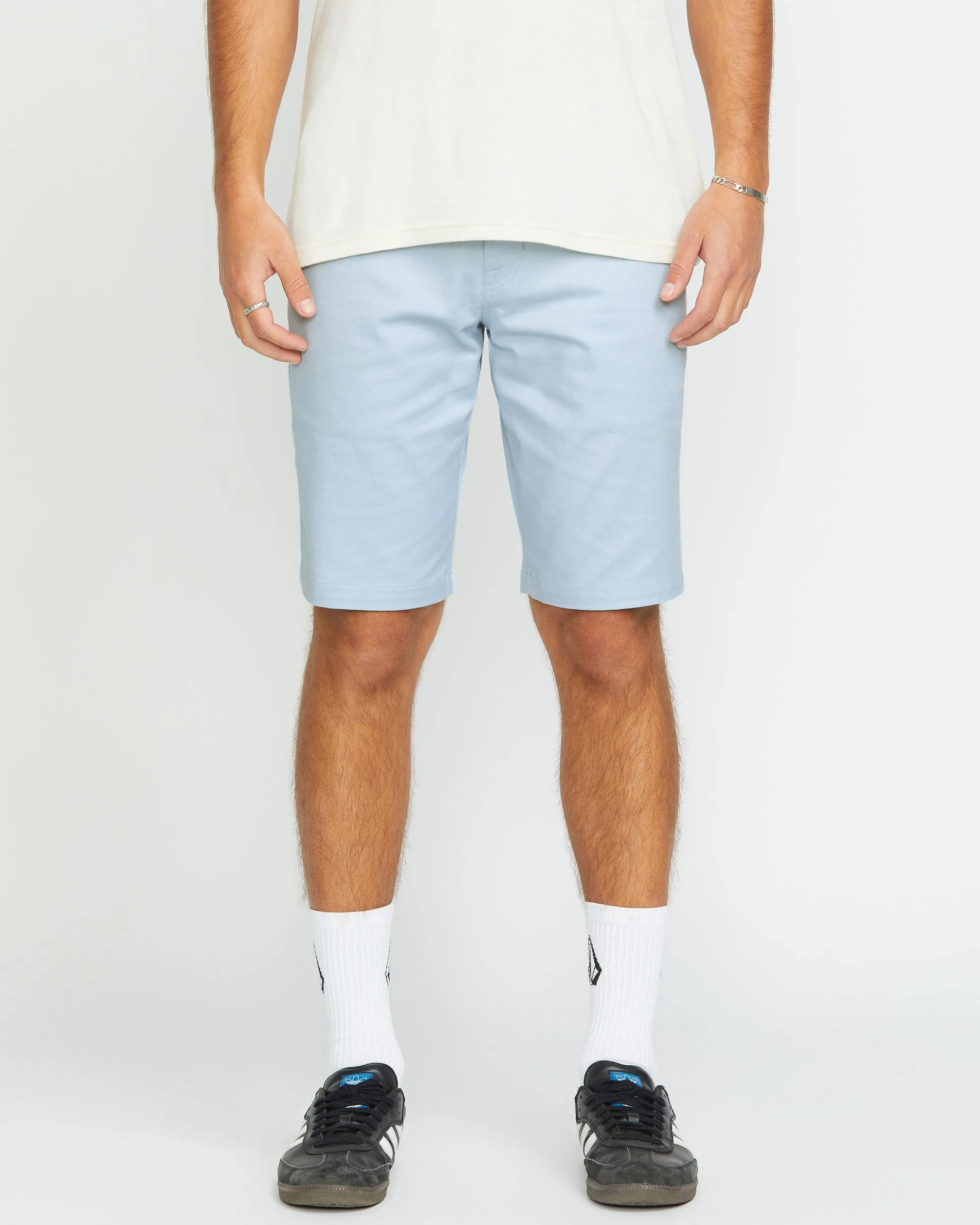 Frickin Modern Stretch Shorts - Carolina Blue sold by Volcom