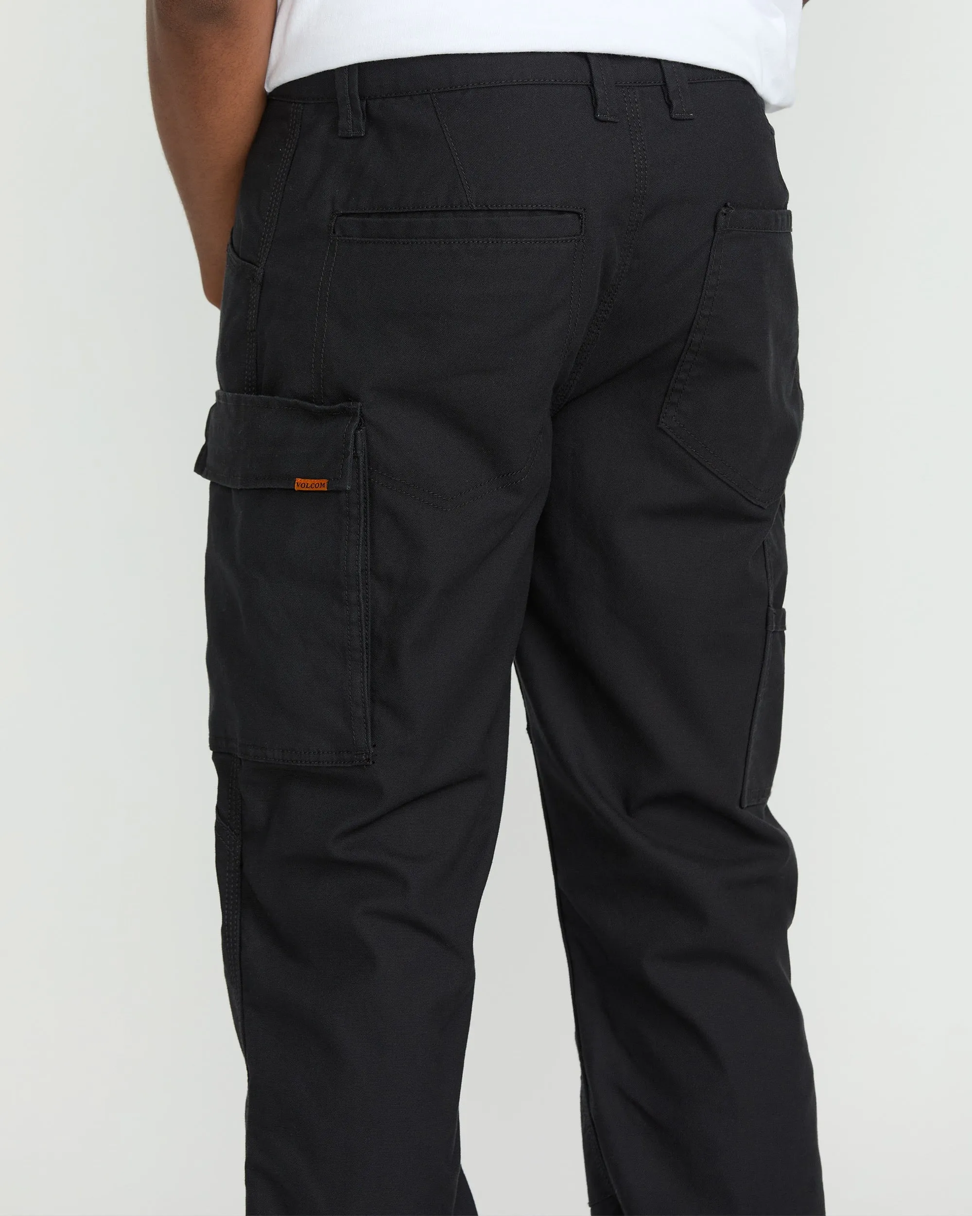 Volcom Workwear Caliper II Relaxed Work Pants - Black sold by Volcom product image thumbnail 5