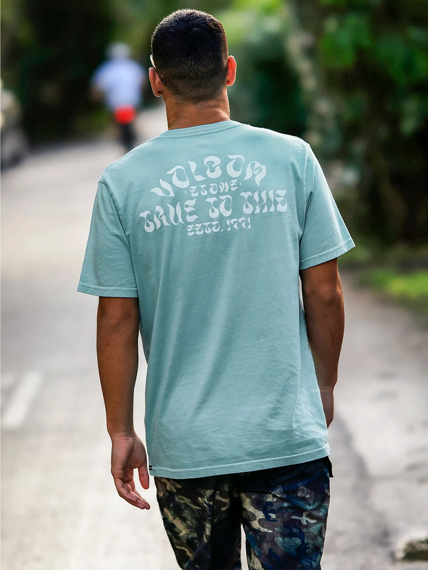 Venice Short Sleeve Tee - Cali Blue Heather sold by Volcom product image thumbnail 2