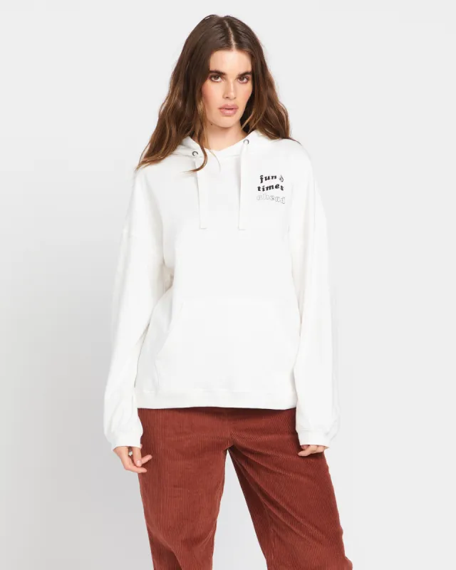Gold In Hour Hoodie - Star White sold by Volcom