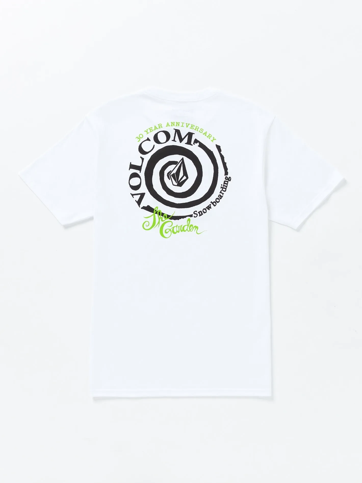 Volcom Entertainment The Garden Short Sleeve Tee - White sold by Volcom product image thumbnail 4