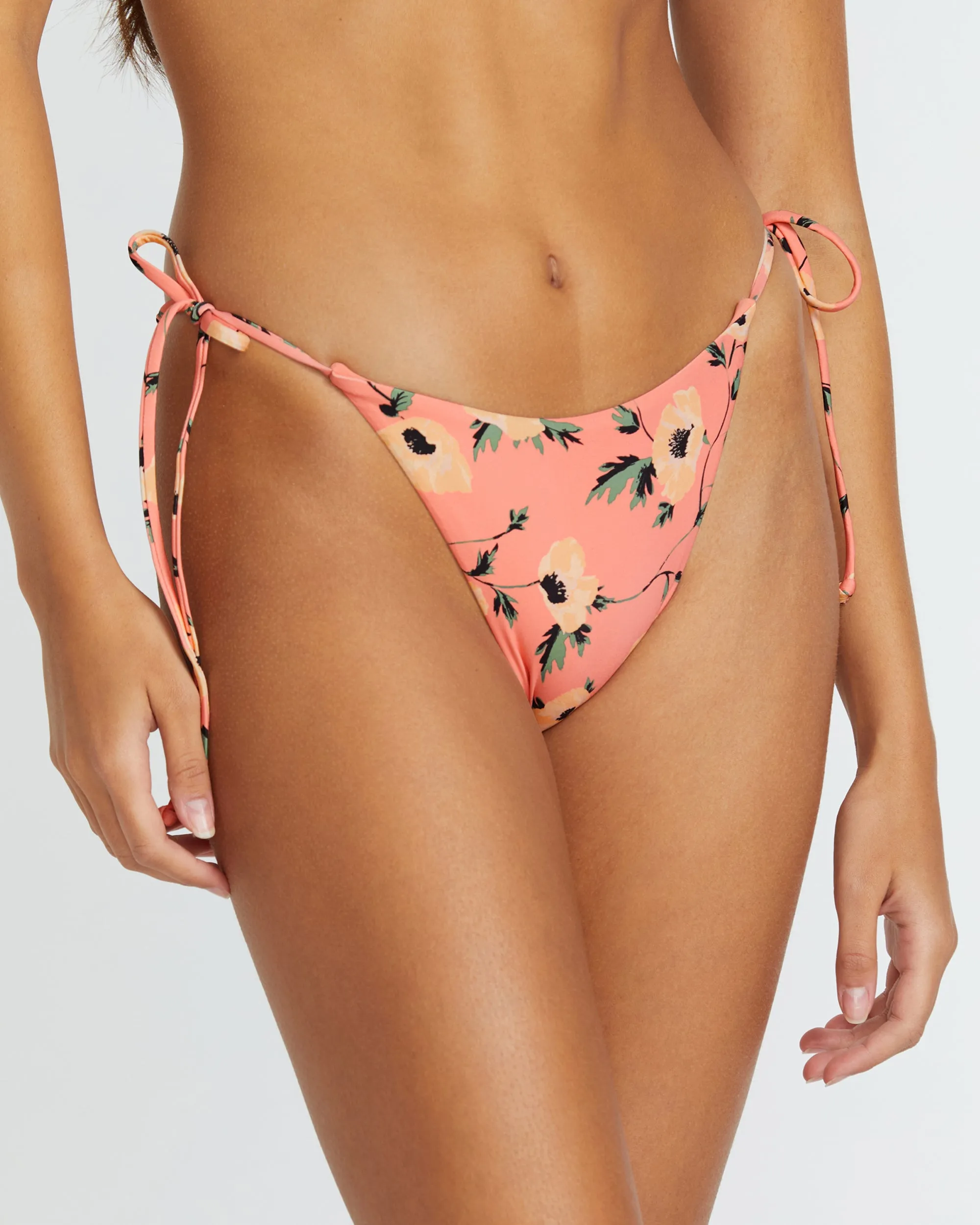 Call Me Big Poppy Teeny Bikini Bottom - Sunset sold by Volcom product image thumbnail 5