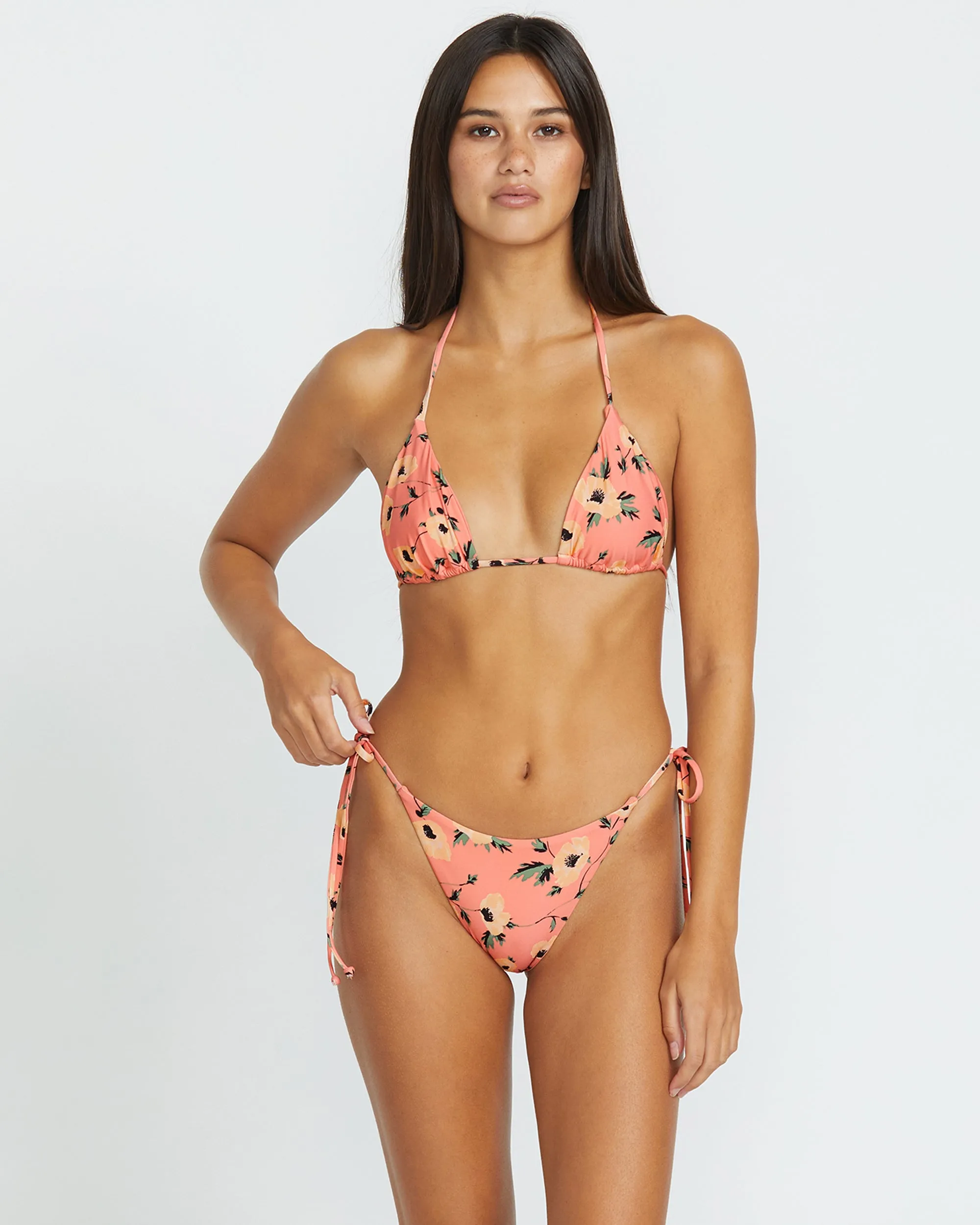 Call Me Big Poppy Teeny Bikini Bottom - Sunset sold by Volcom product image thumbnail 2