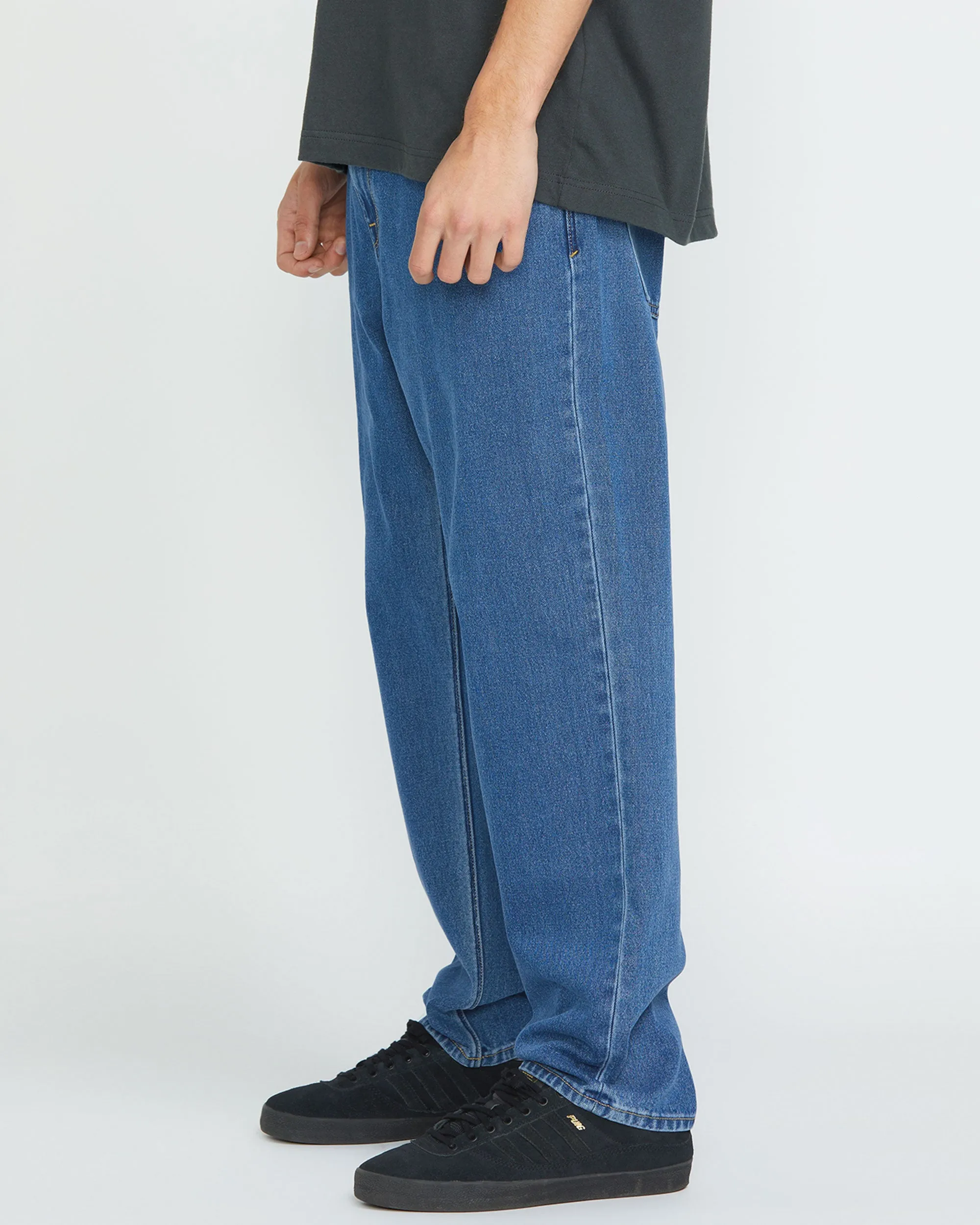 Modown Relaxed Fit Tapered Jeans - Standard Issue Blue sold by Volcom product image thumbnail 4