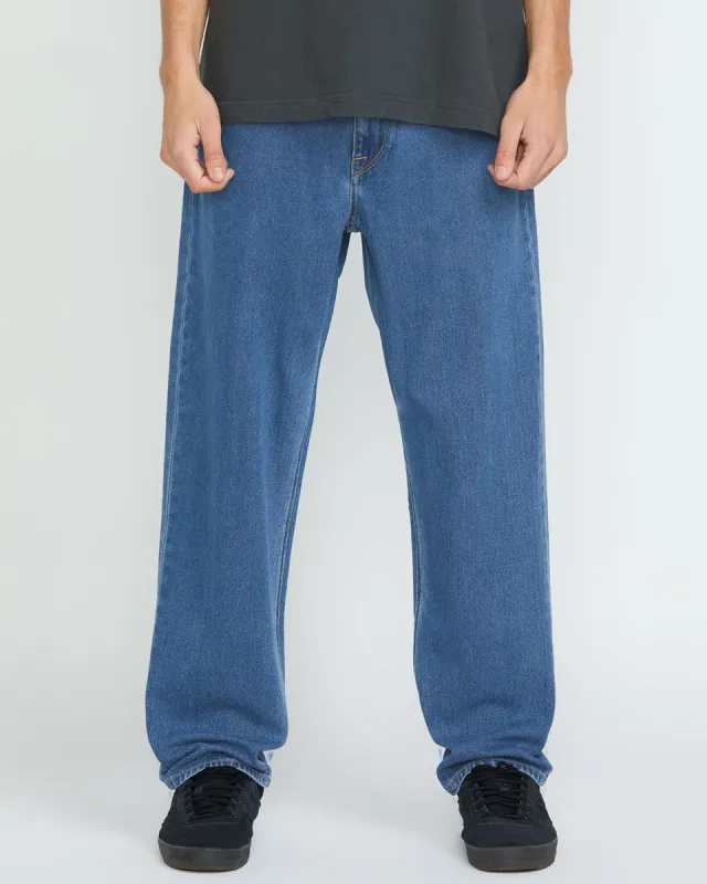 Modown Relaxed Fit Tapered Jeans - Standard Issue Blue sold by Volcom
