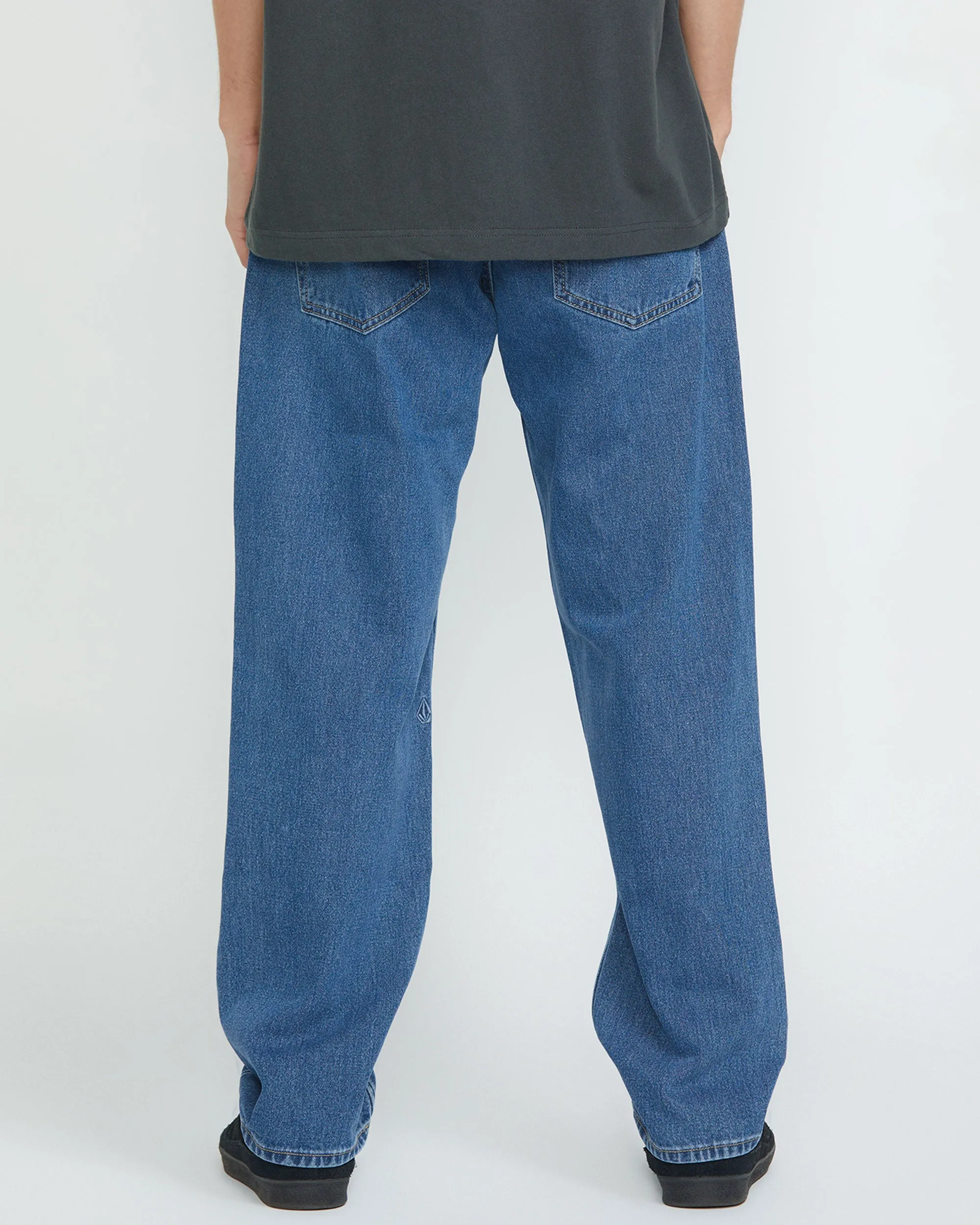 Modown Relaxed Fit Tapered Jeans - Standard Issue Blue sold by Volcom product image thumbnail 3