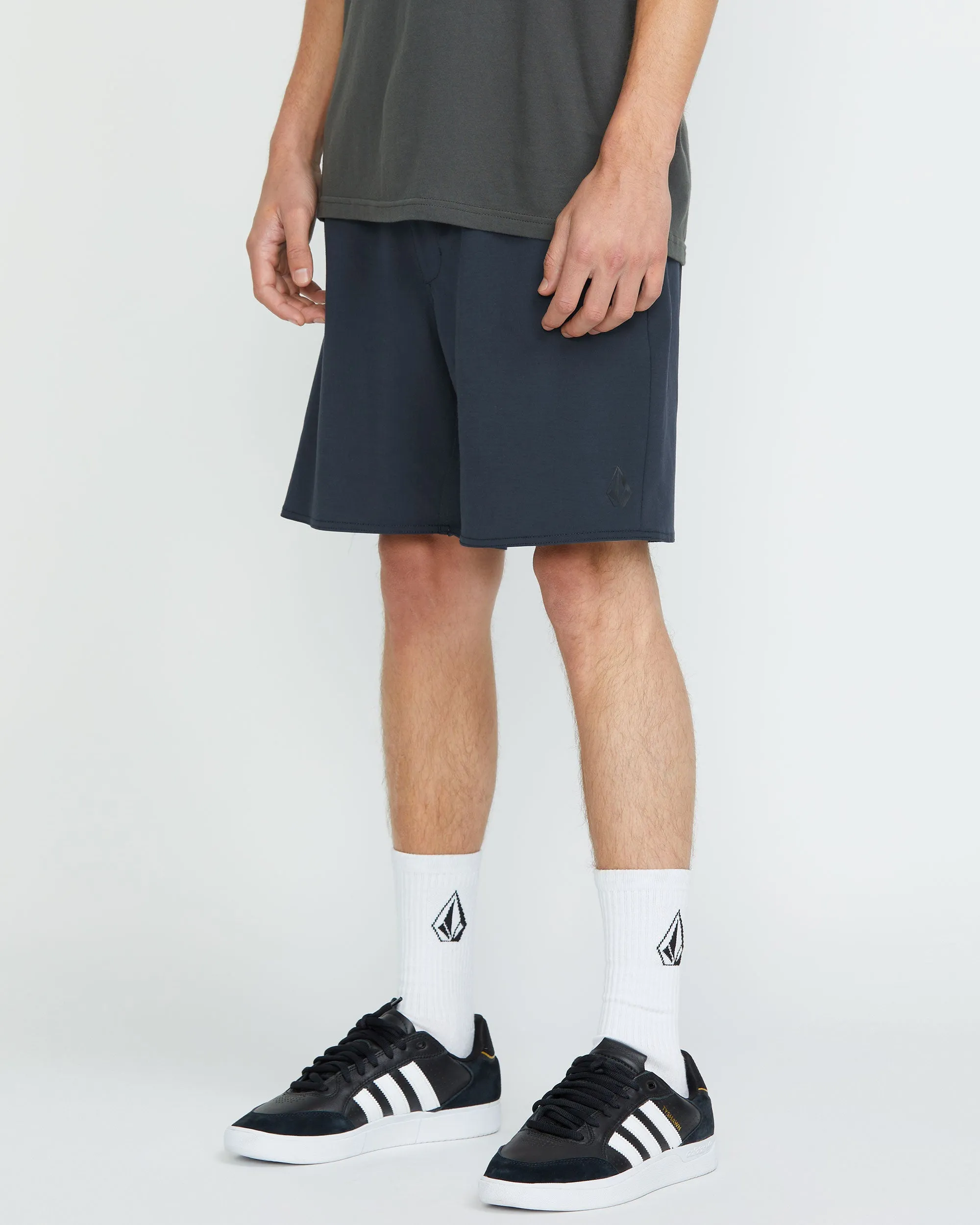 Nomoly Elastic Waist Shorts - Navy sold by Volcom product image thumbnail 4
