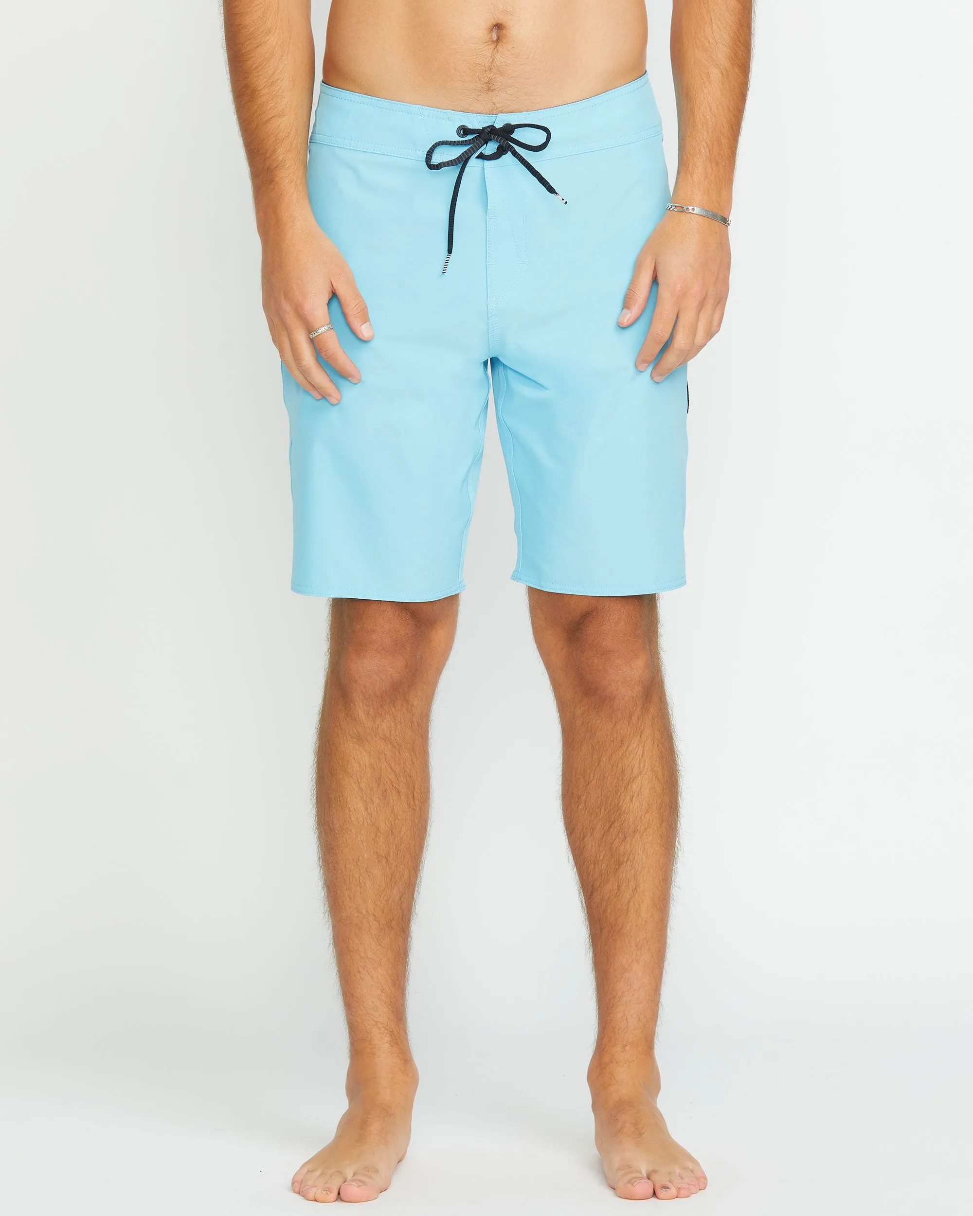 Lido Solid Mod-Tech Trunks - Resin Blue sold by Volcom