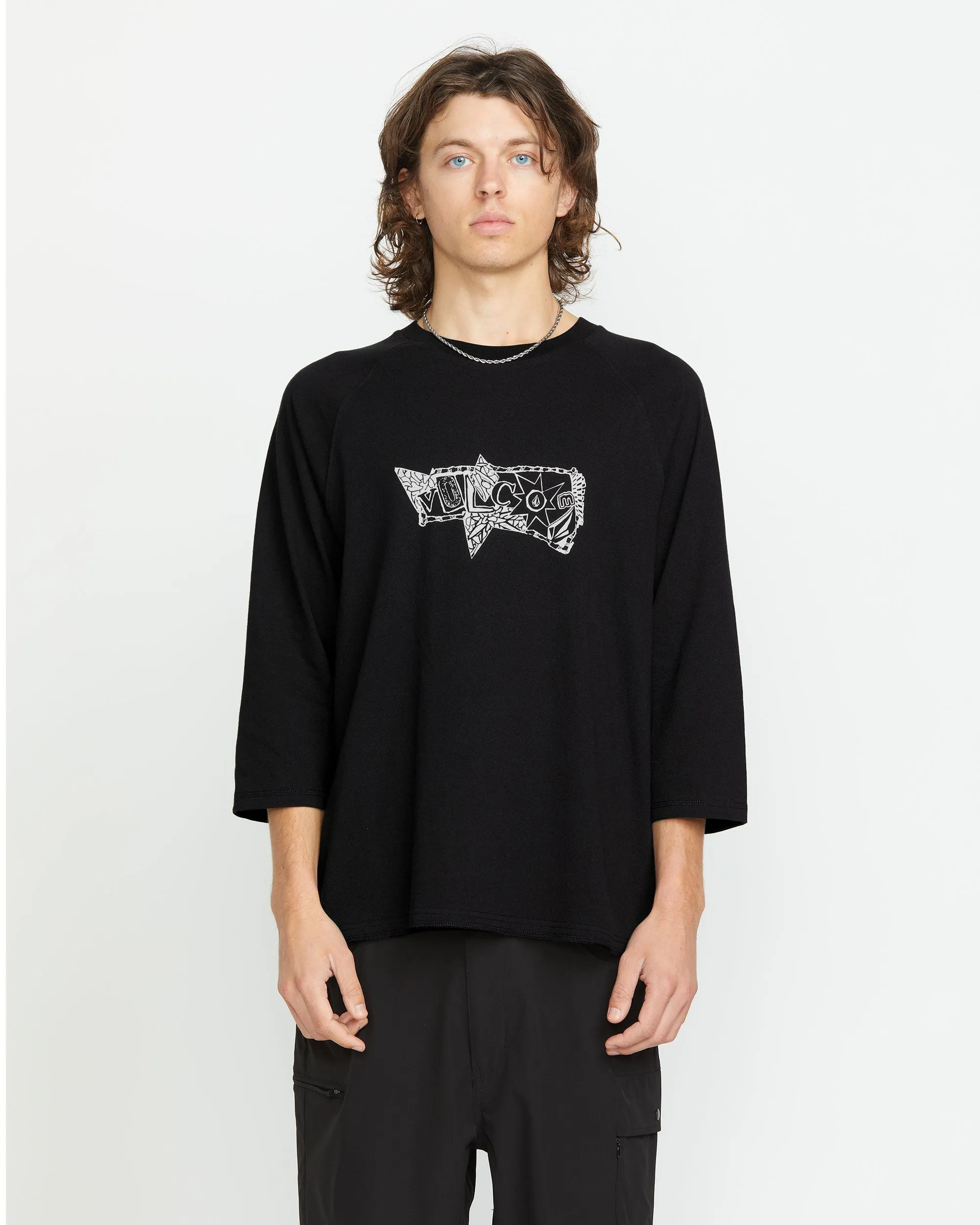 Tokyo True Sense Knit Long Sleeve - Black sold by Volcom