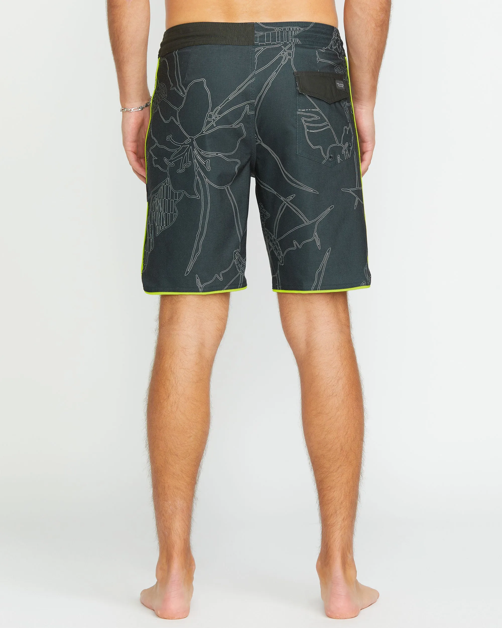 Mister Fib Scallop Stoney Trunks - Stealth sold by Volcom product image thumbnail 3