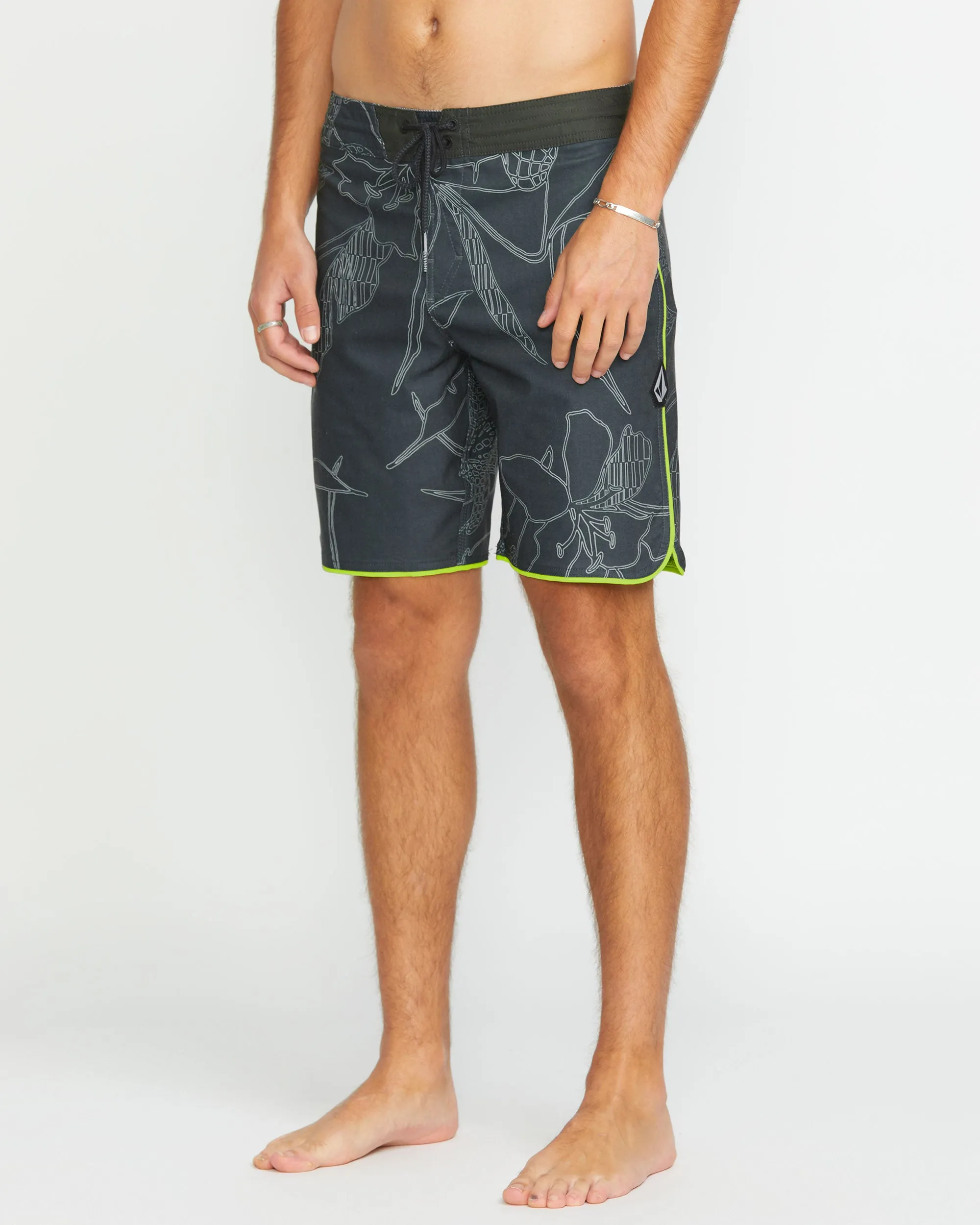 Mister Fib Scallop Stoney Trunks - Stealth sold by Volcom product image thumbnail 4