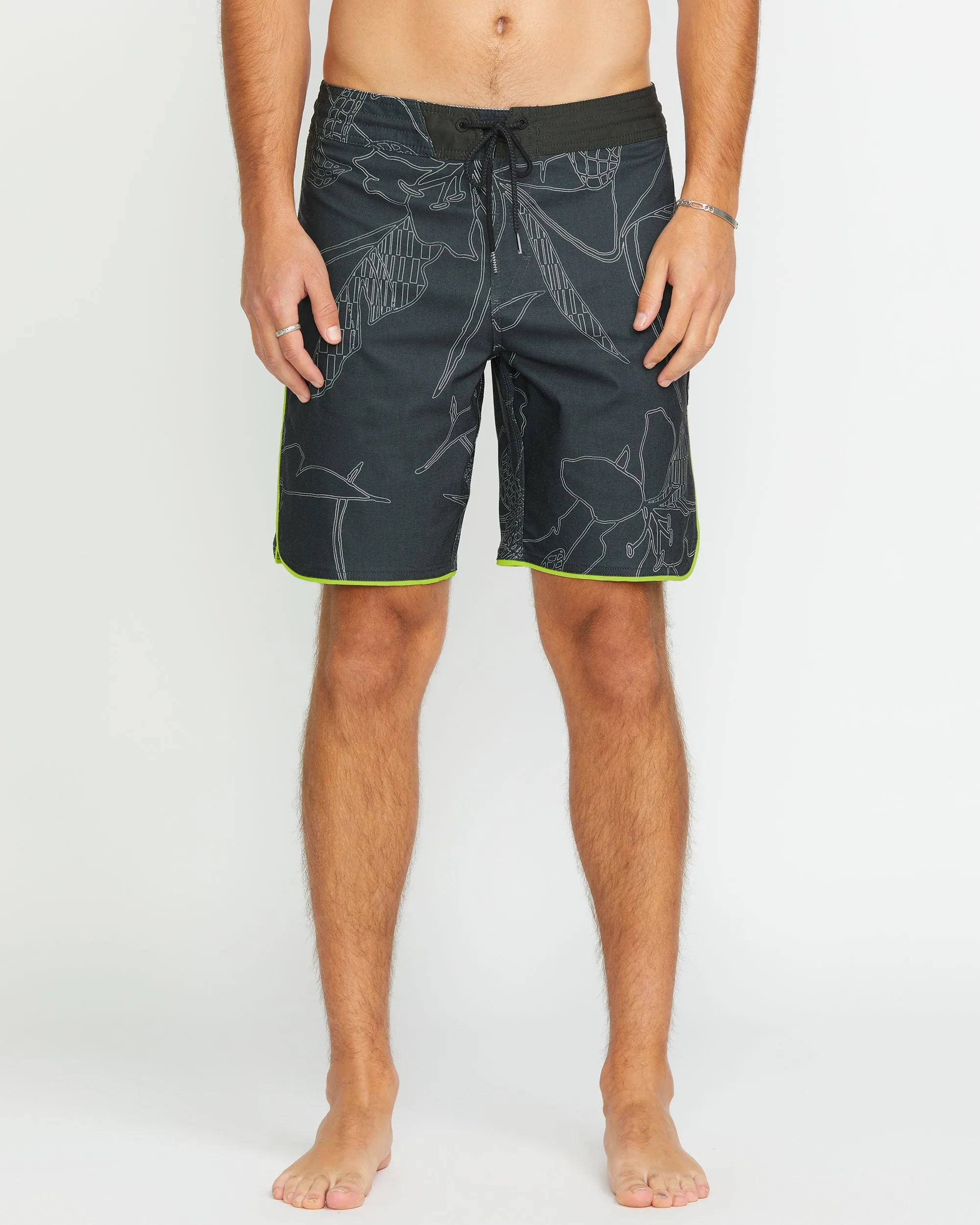 Mister Fib Scallop Stoney Trunks - Stealth sold by Volcom product image thumbnail 2