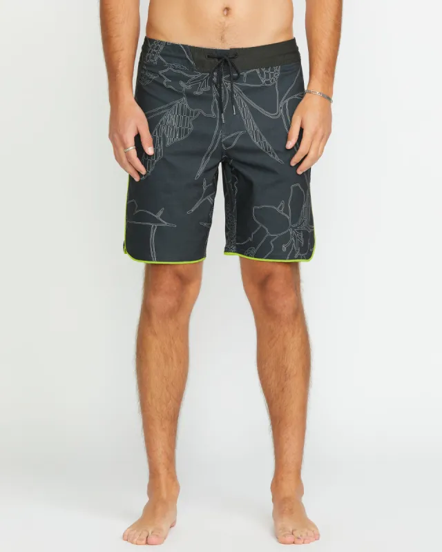 Mister Fib Scallop Stoney Trunks - Stealth made by Volcom