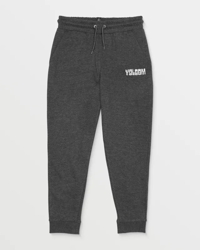 Little Boys Cement Fleece Pant - Charcoal Heather sold by Volcom