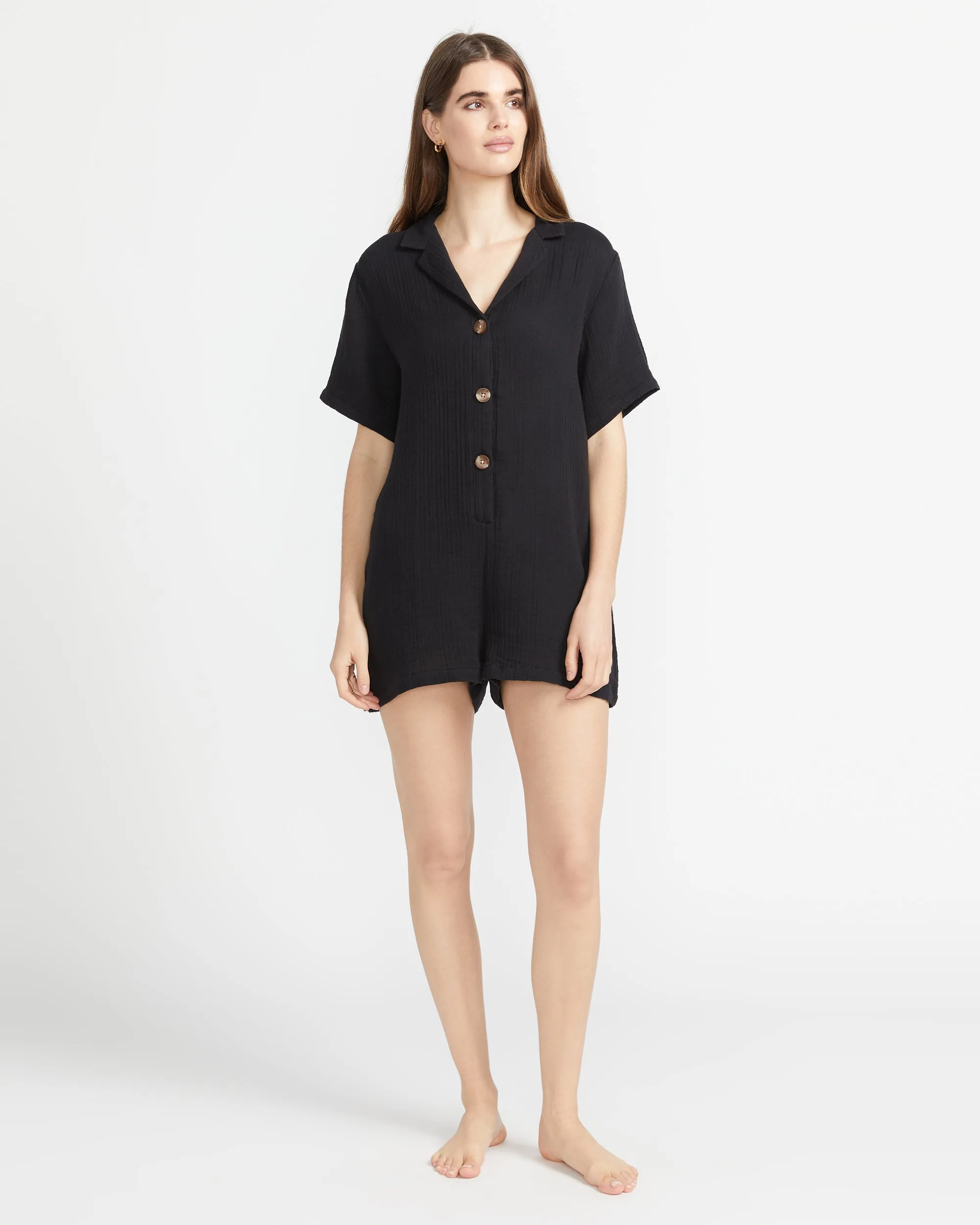 Easy Breezy Romper - Black sold by Volcom product image thumbnail 3